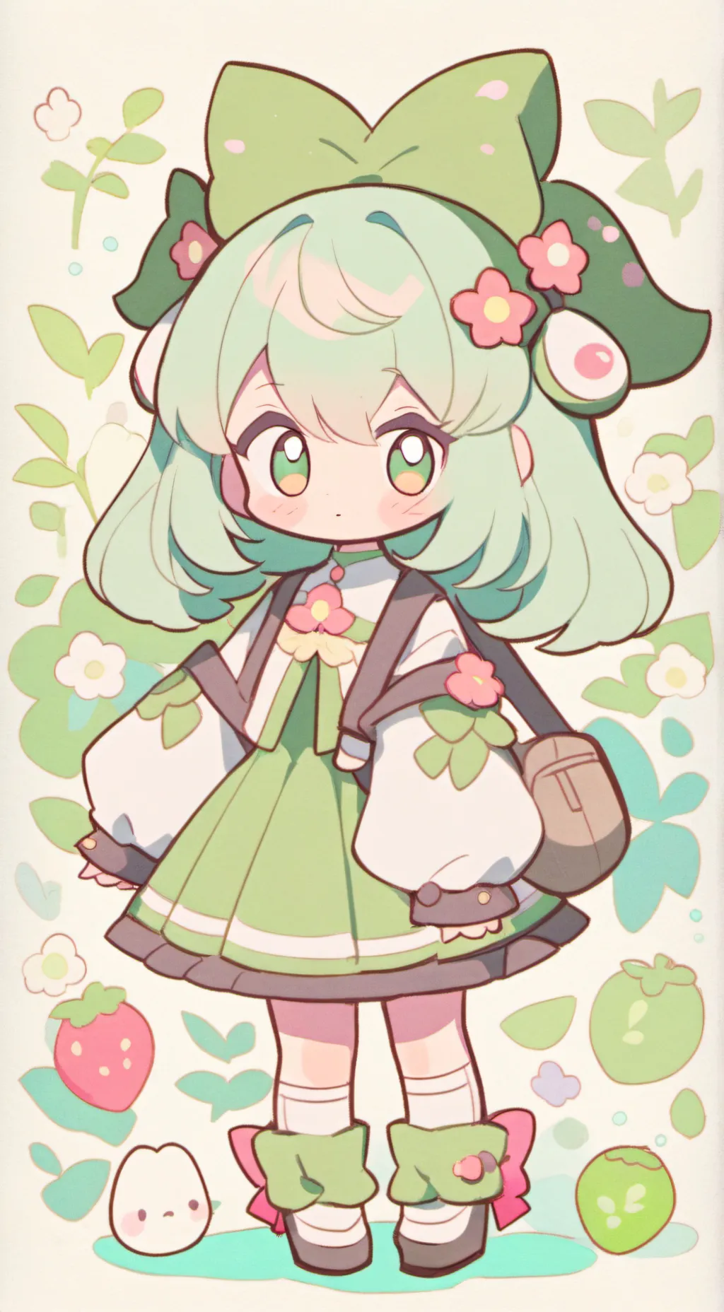 ai character: hija de gi-hun  background