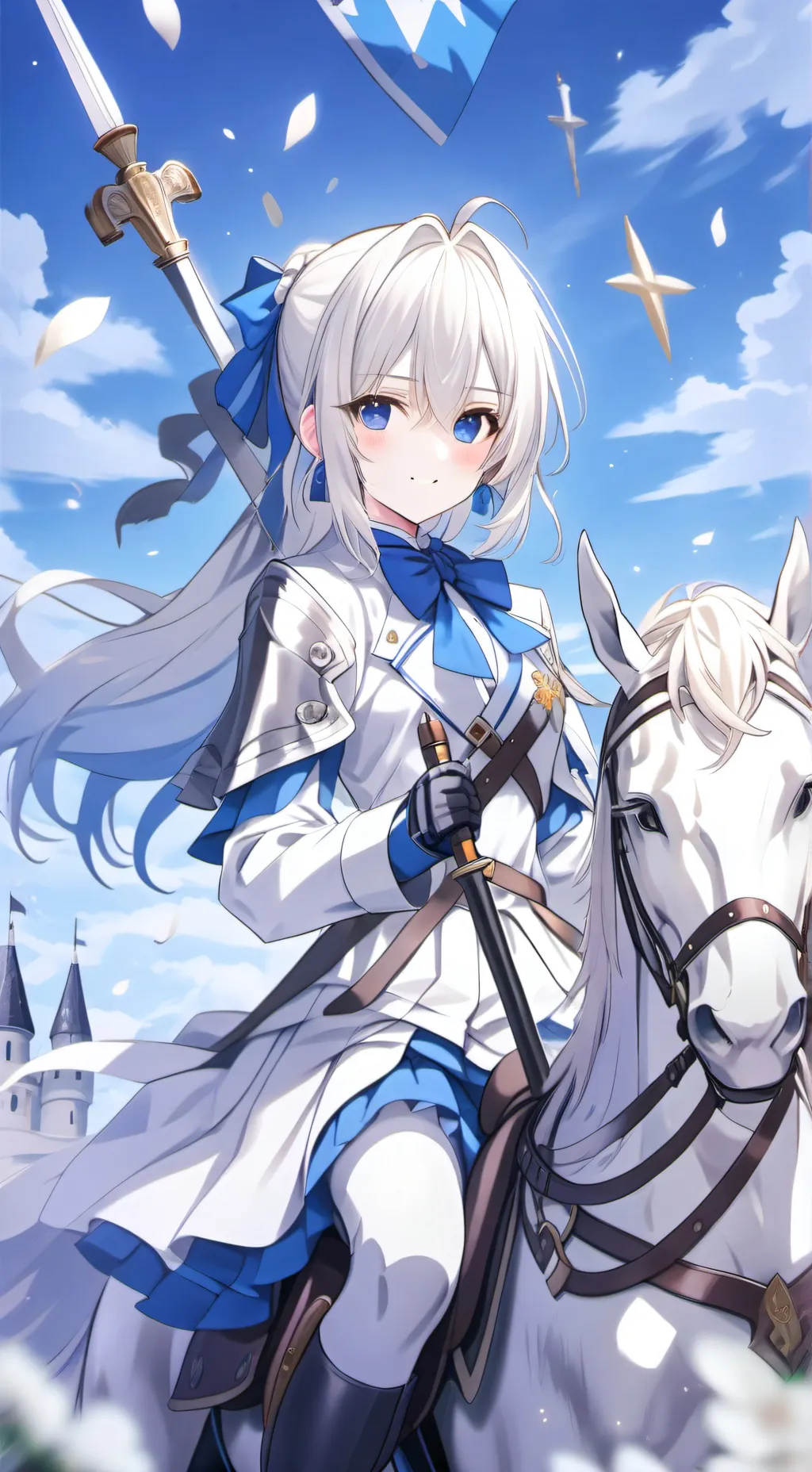 ai character: Knight background