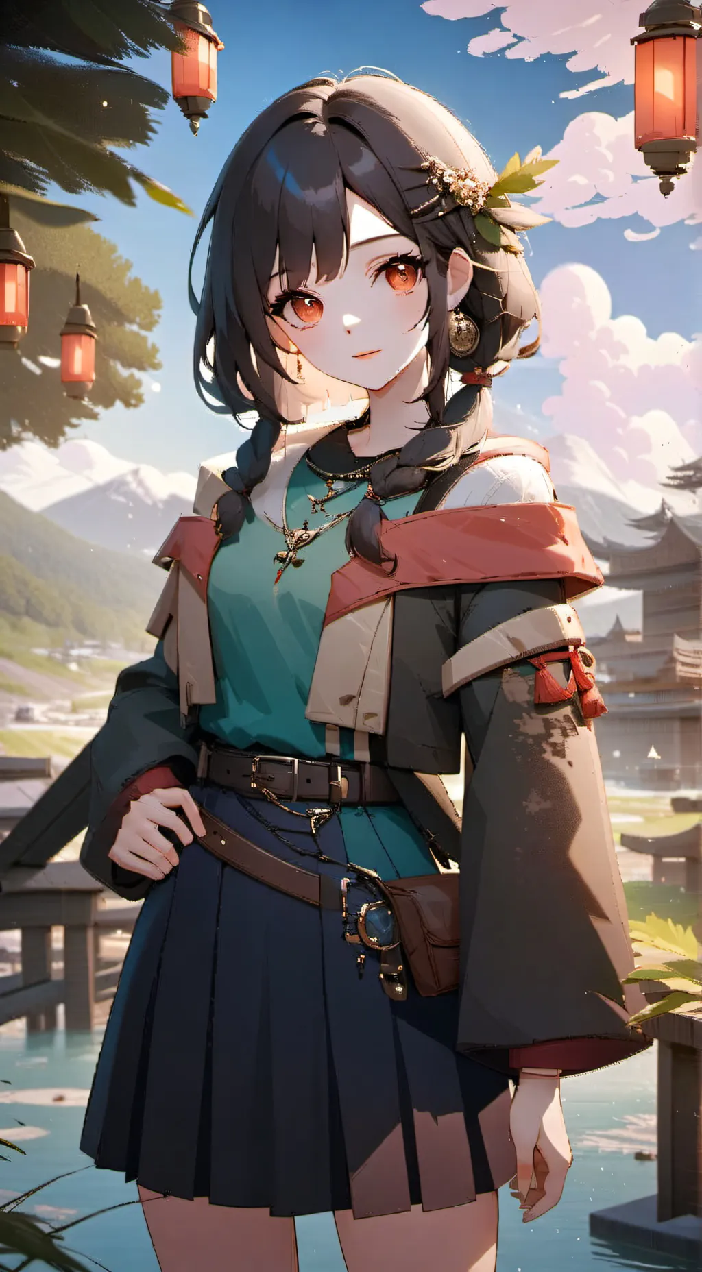 ai character: royal princess background