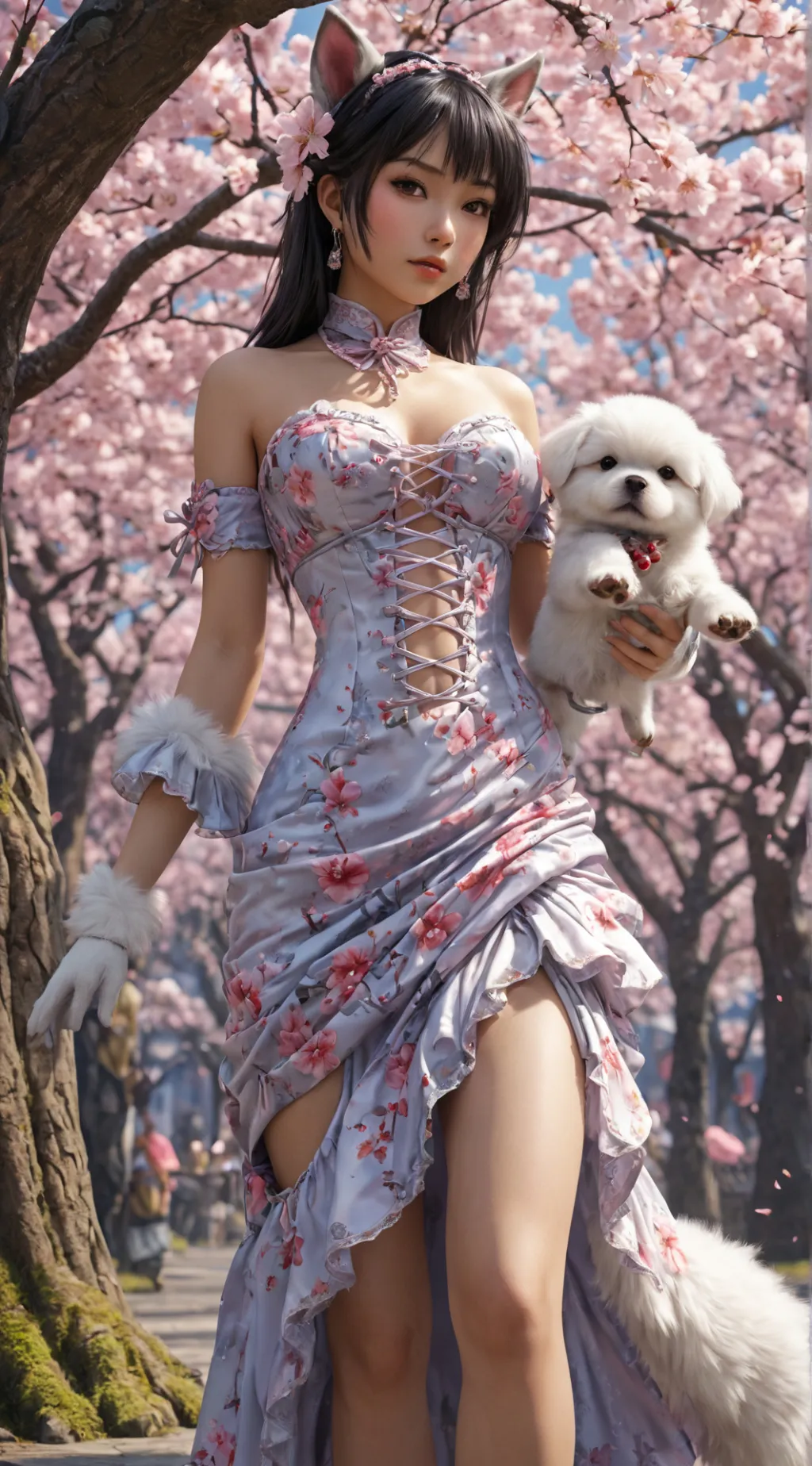 ai character: Sophia Lancaster background