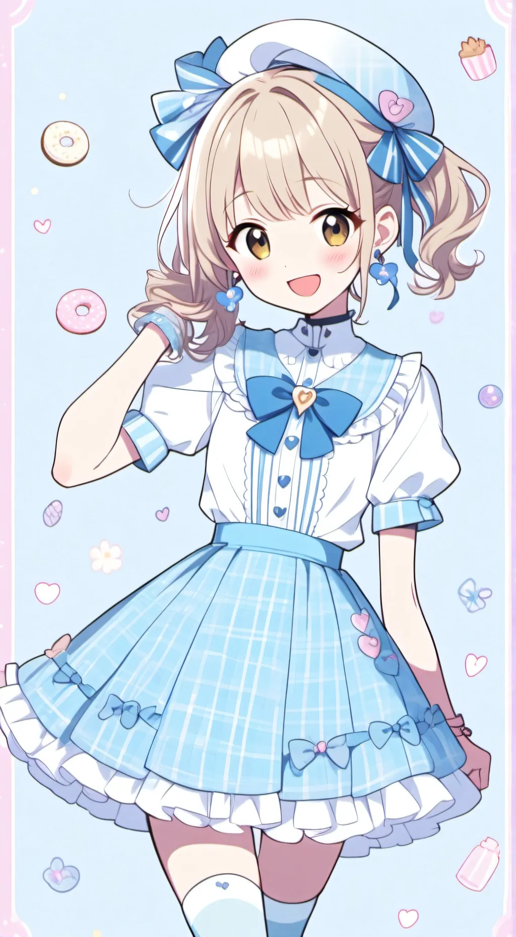 ai character: Nina  background