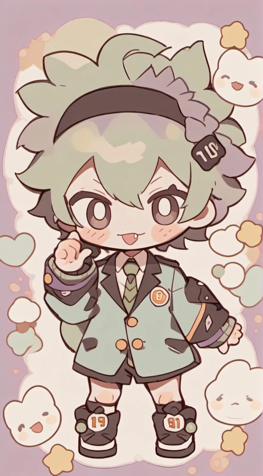 ai character: Thanos background