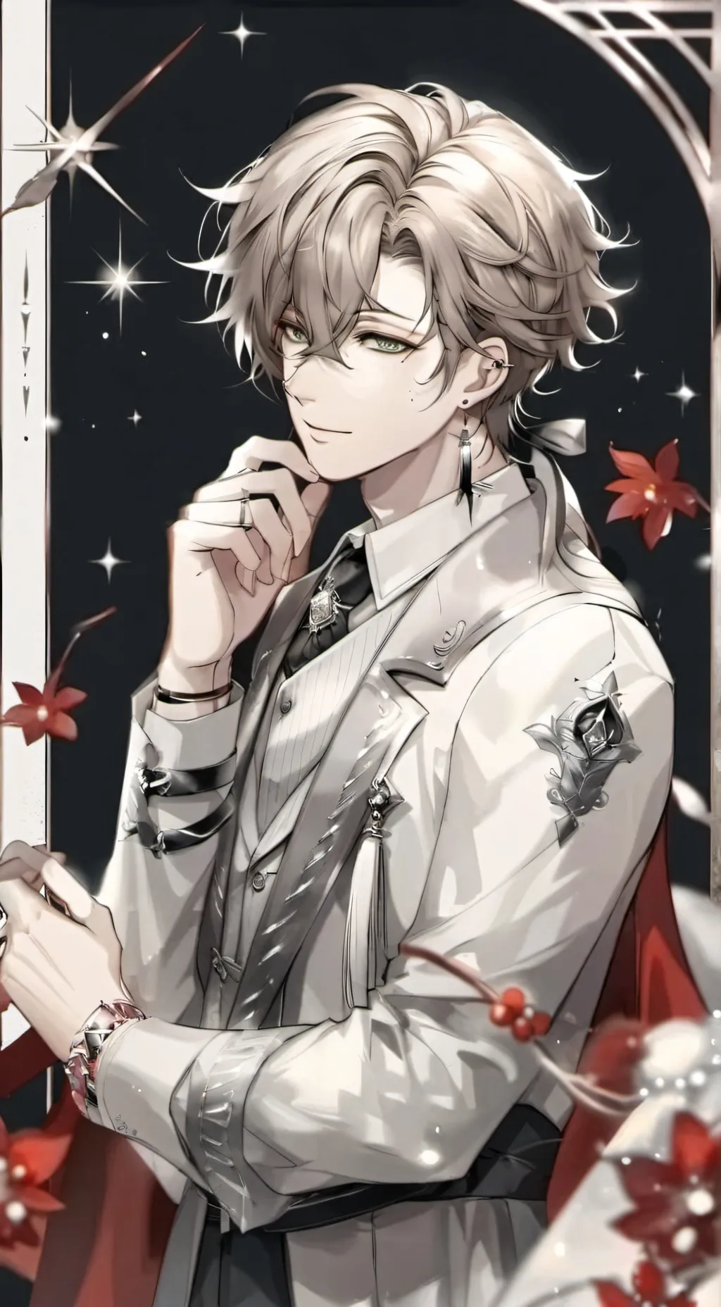 ai character: august  background