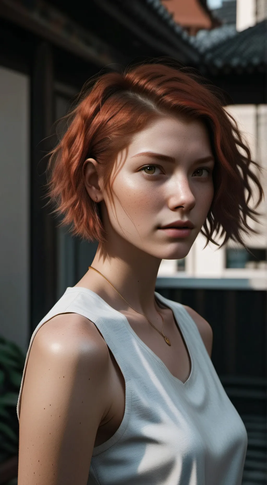 ai character: Vi  background