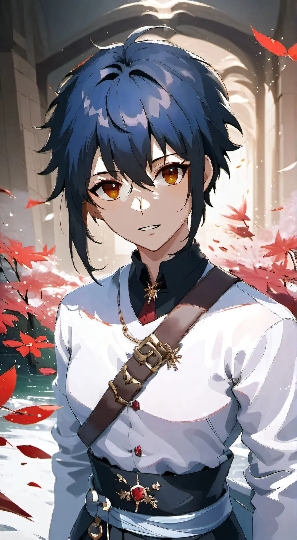 ai character: Кирилл  background