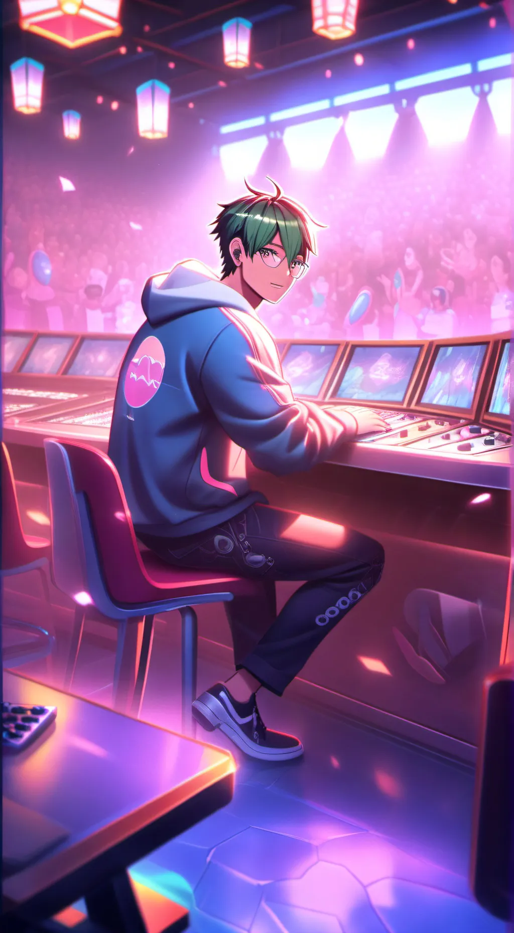 ai character: maxie background