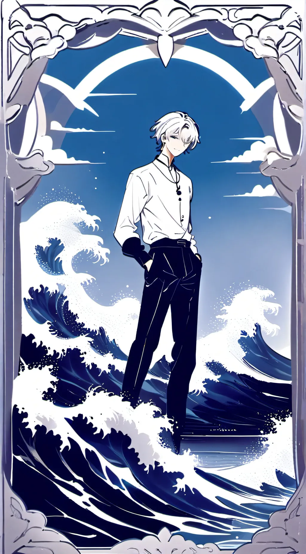 ai character: tokito x t/n roto💔 background