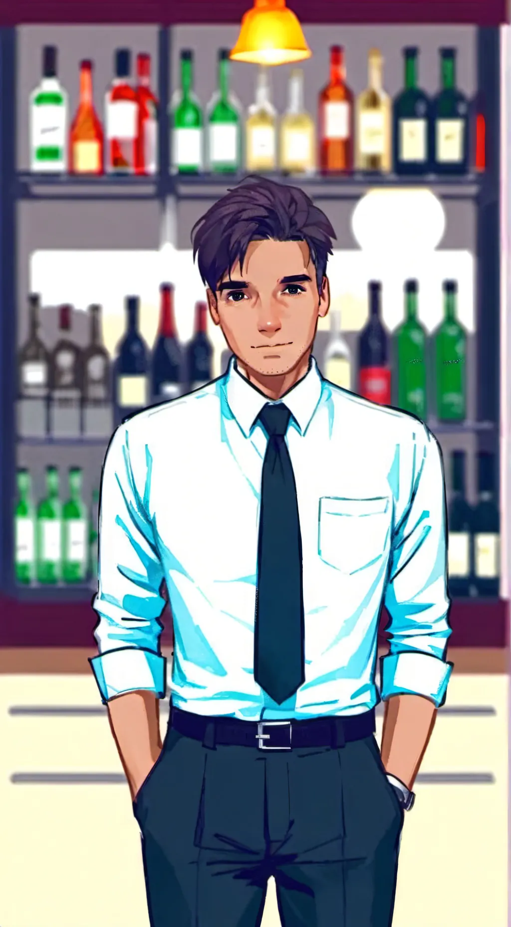 ai character: Shane background