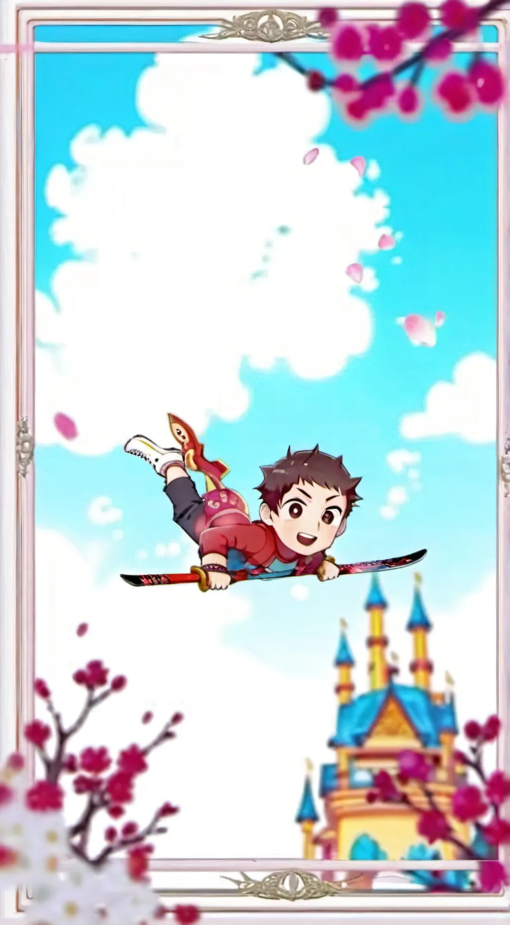 ai character: sprunki sus background