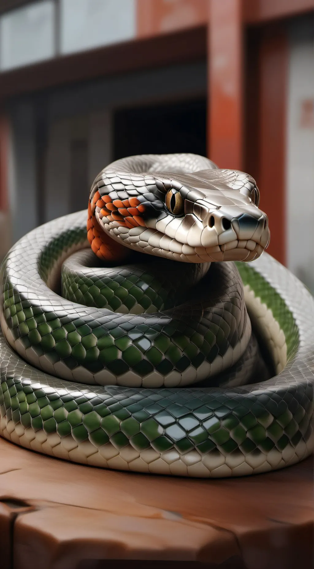 ai character: serpiente  background