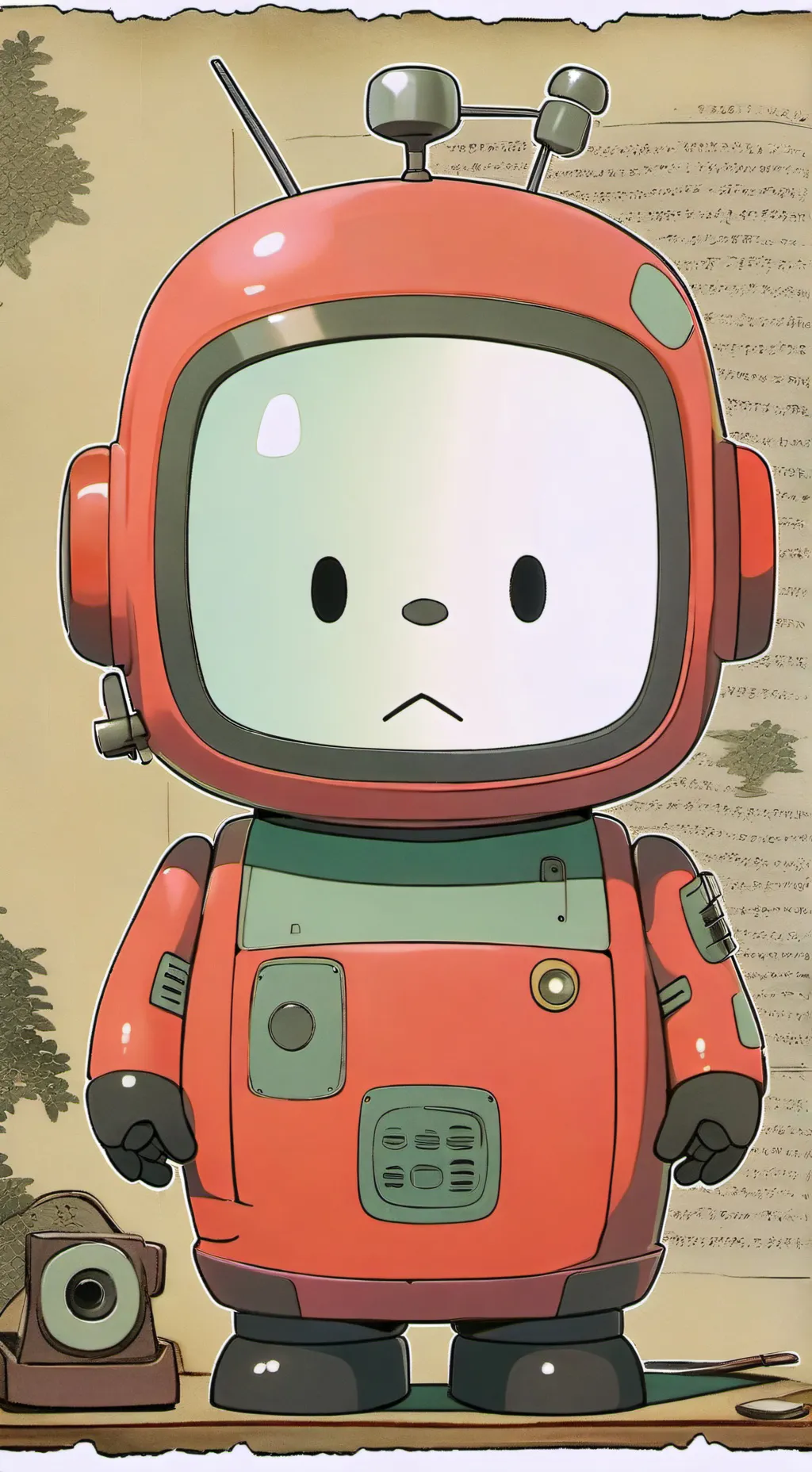 ai character: Talkie's mimic background