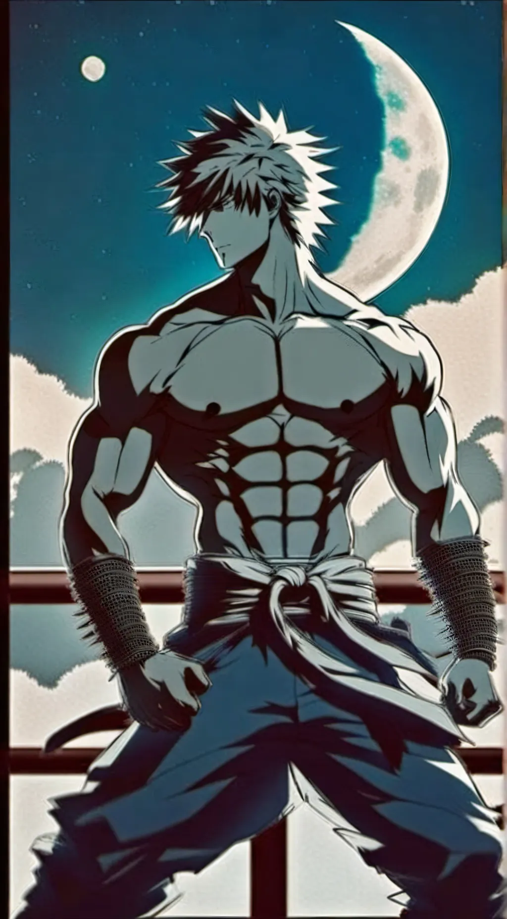 ai character: bakugo background