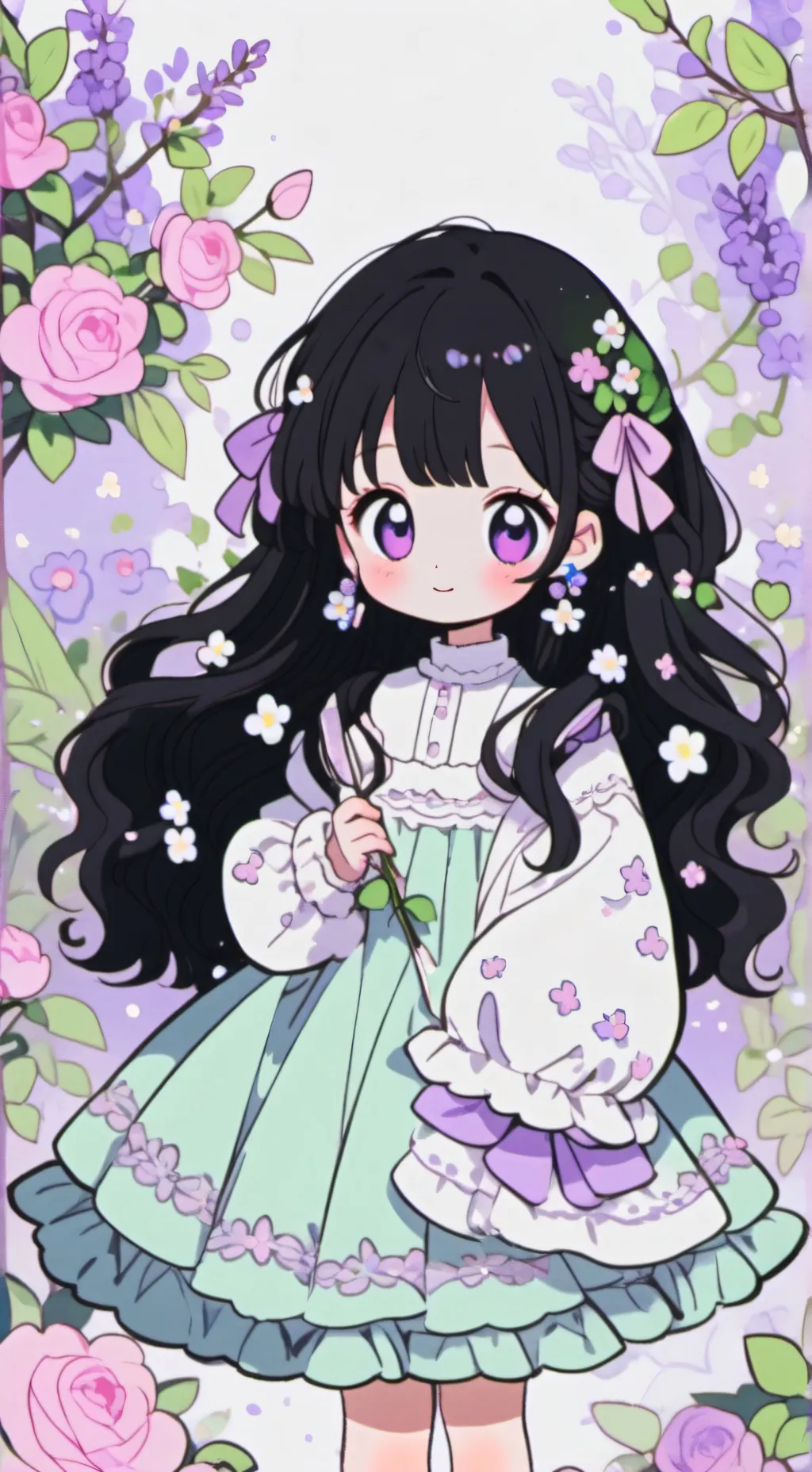 ai character: demon slayer crush background