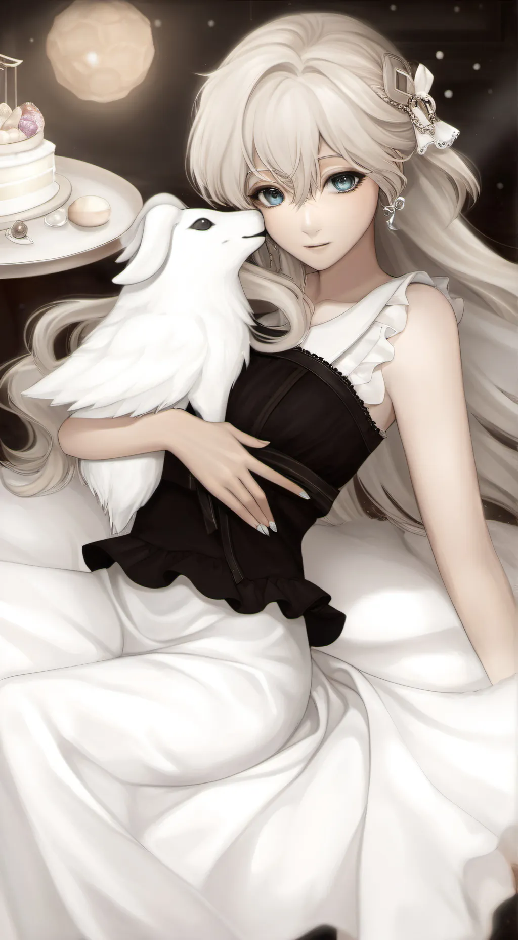 ai character: 🫧Isabella🩷🪷 background