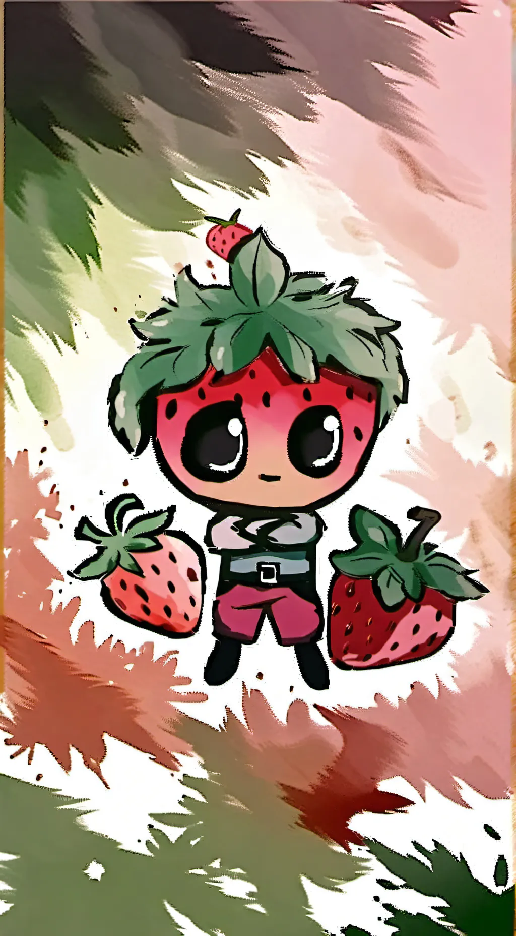 ai character: sick sprout background