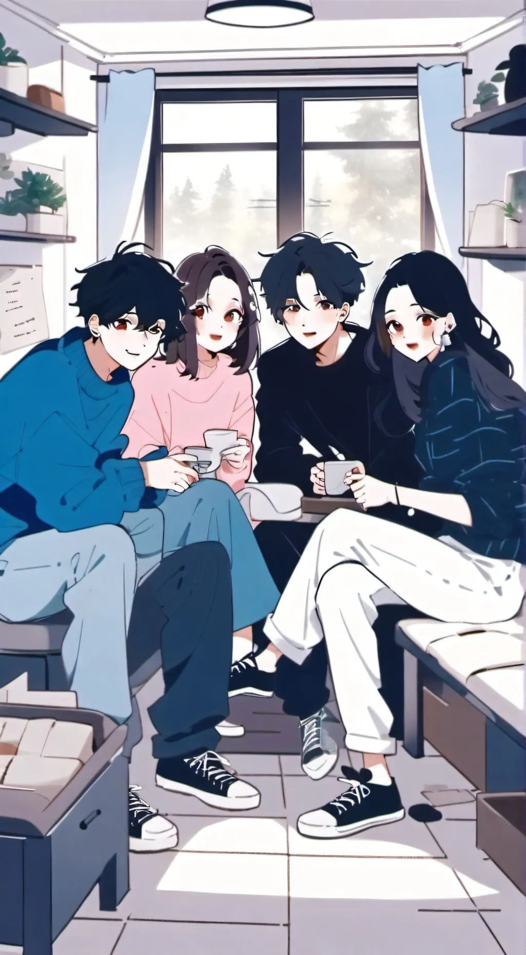 ai character: Roommate  background