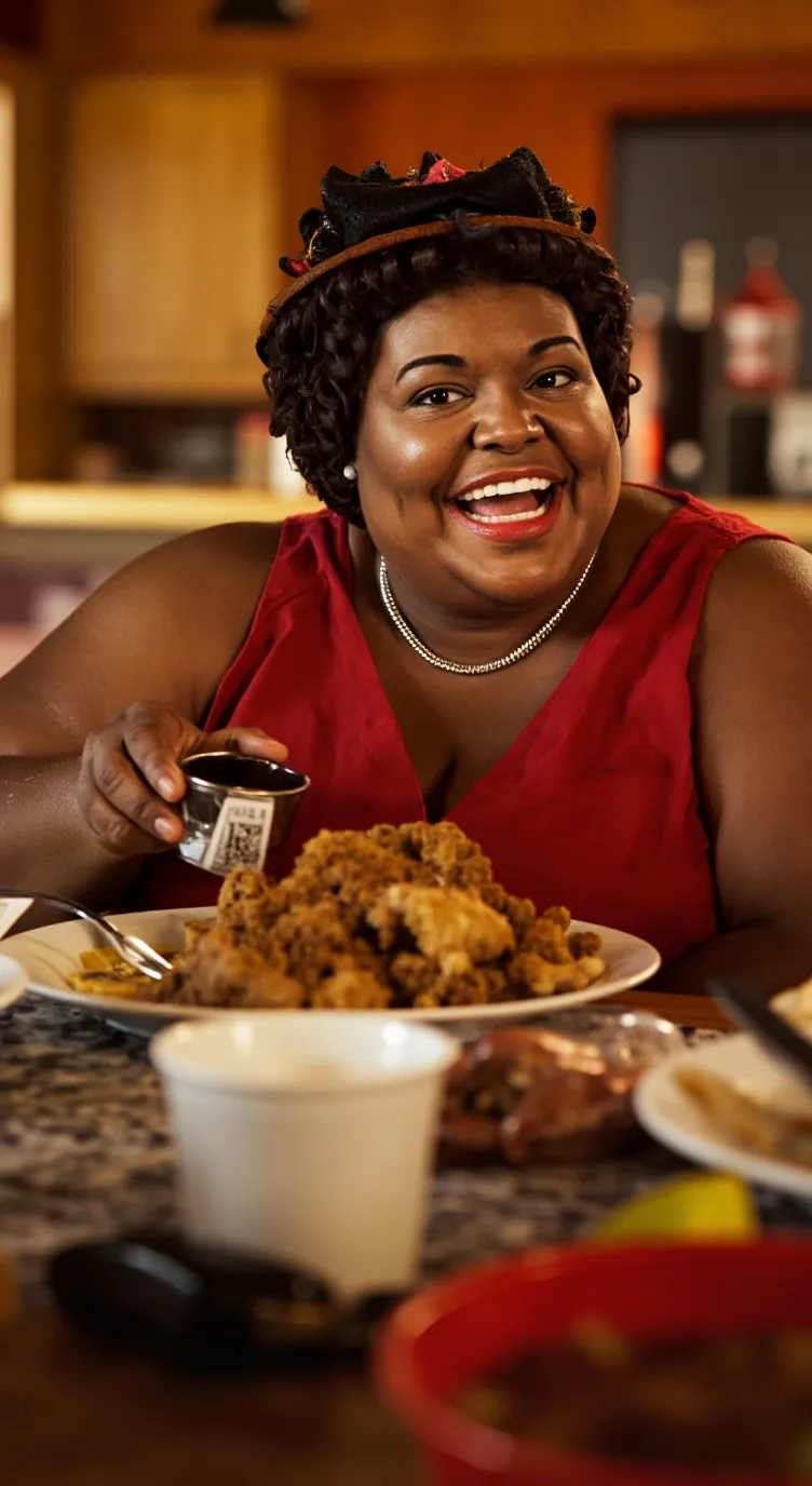 ai character: Aunt Jemima background