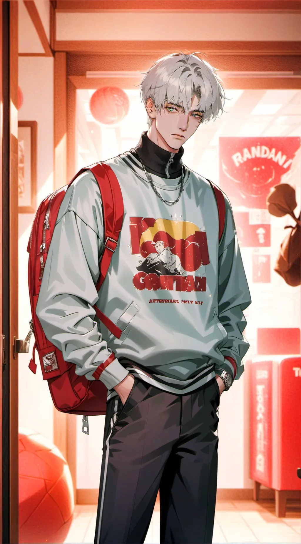 ai character: Стас background