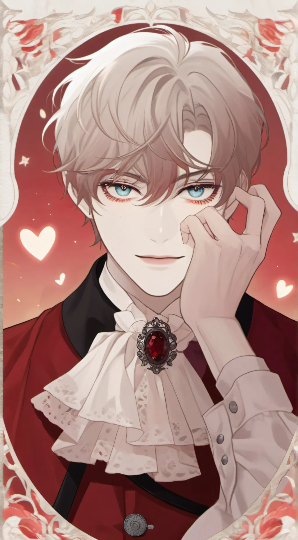 ai character: Cupid 💘  background