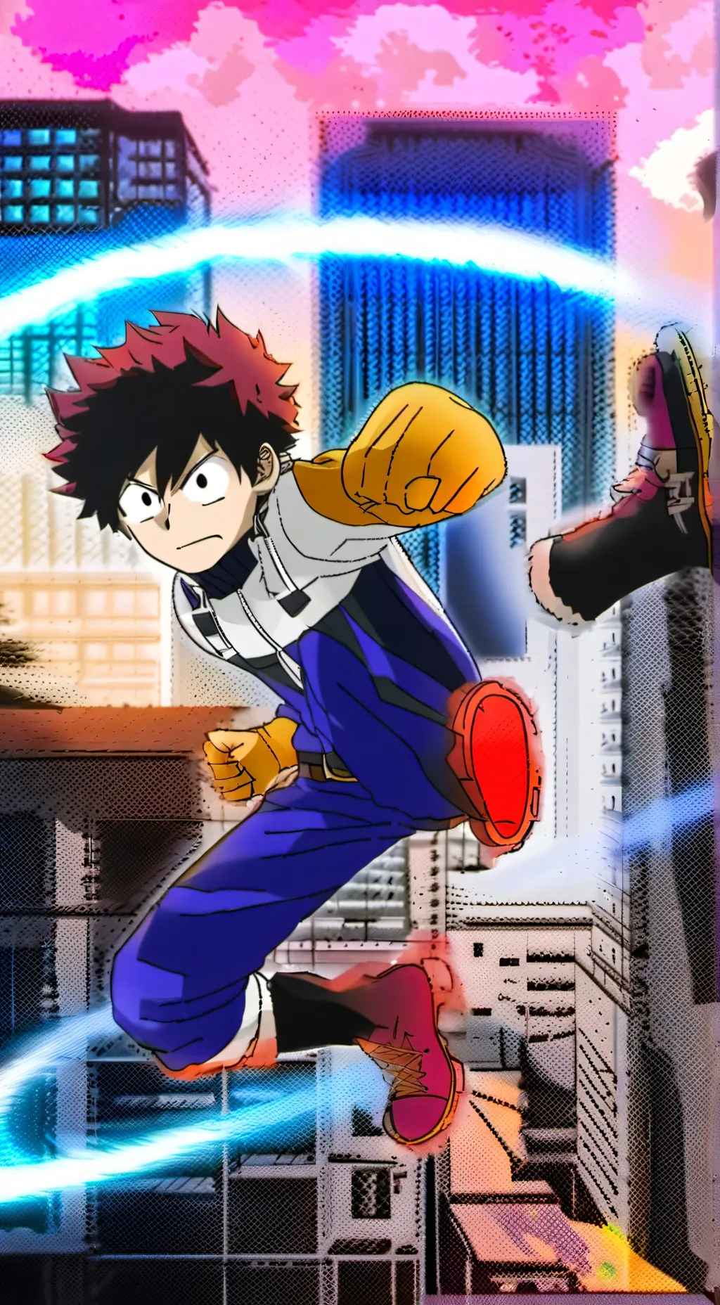 ai character: mha background