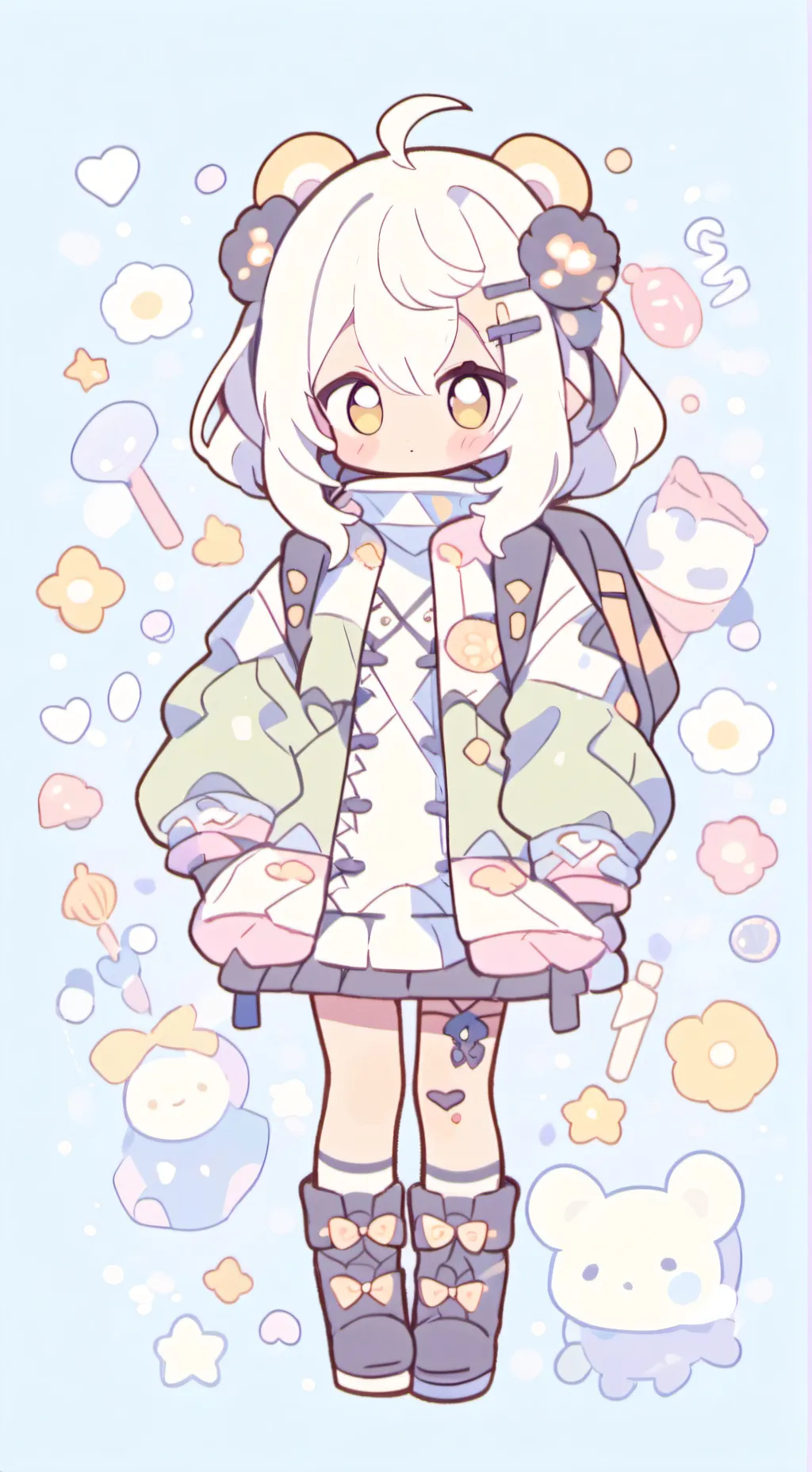 ai character: Idk background