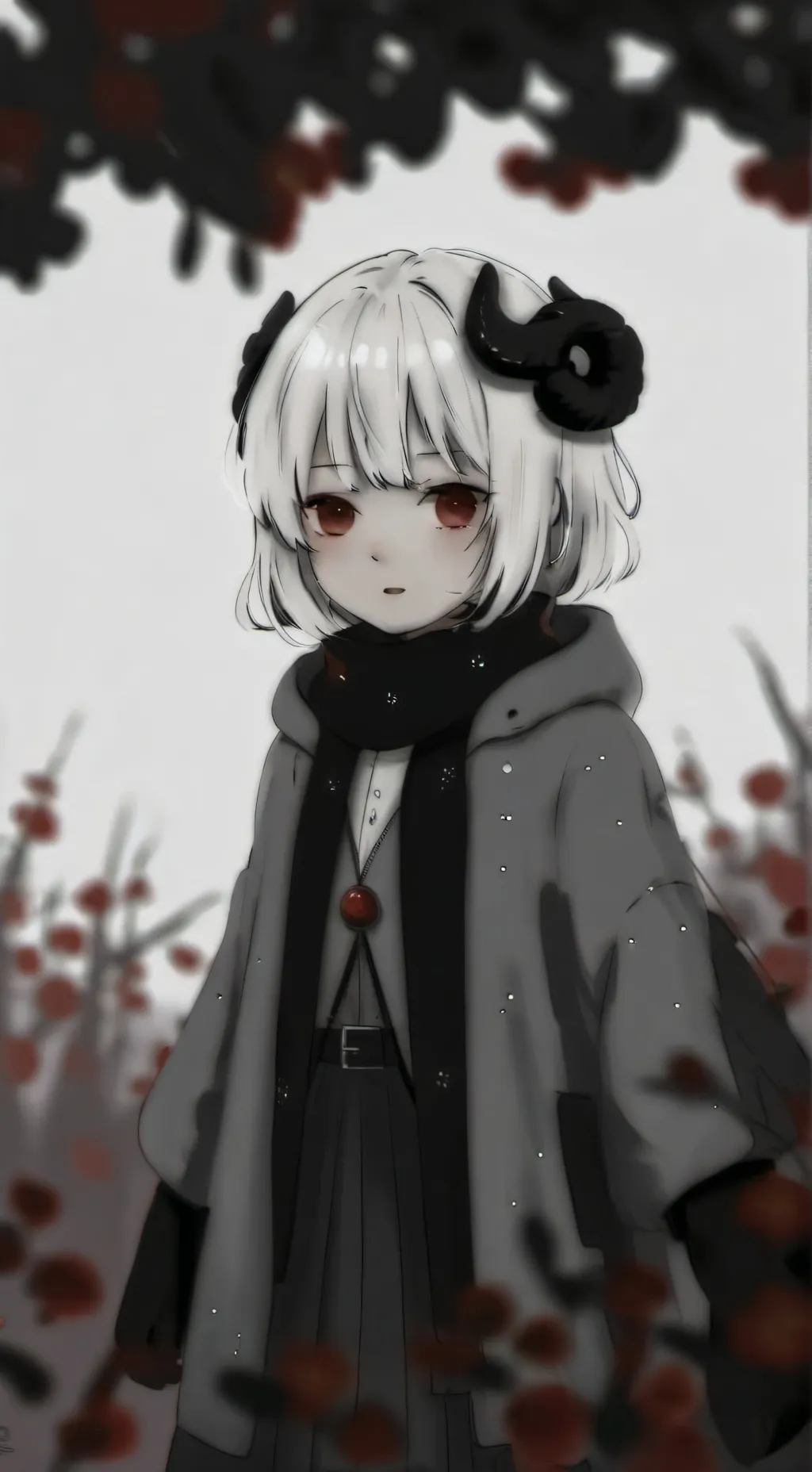 ai character: *"нара"* background