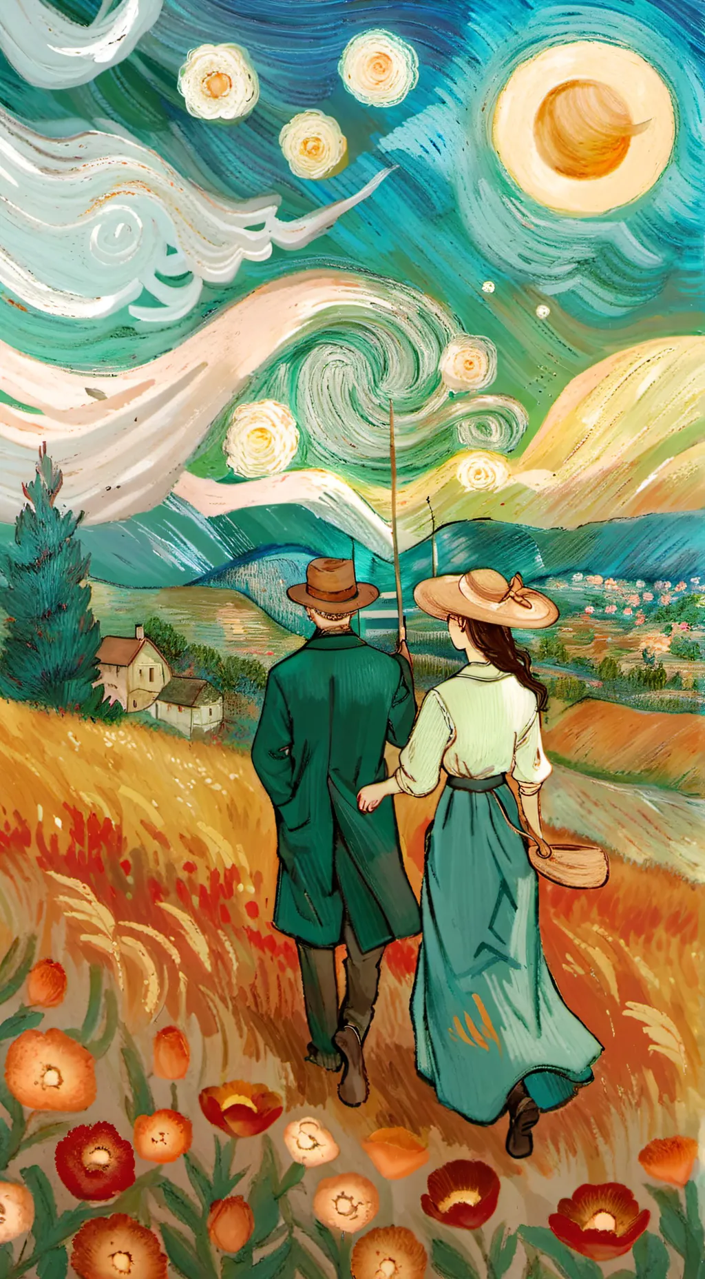 ai character: THE PINK CORRUPTIO background