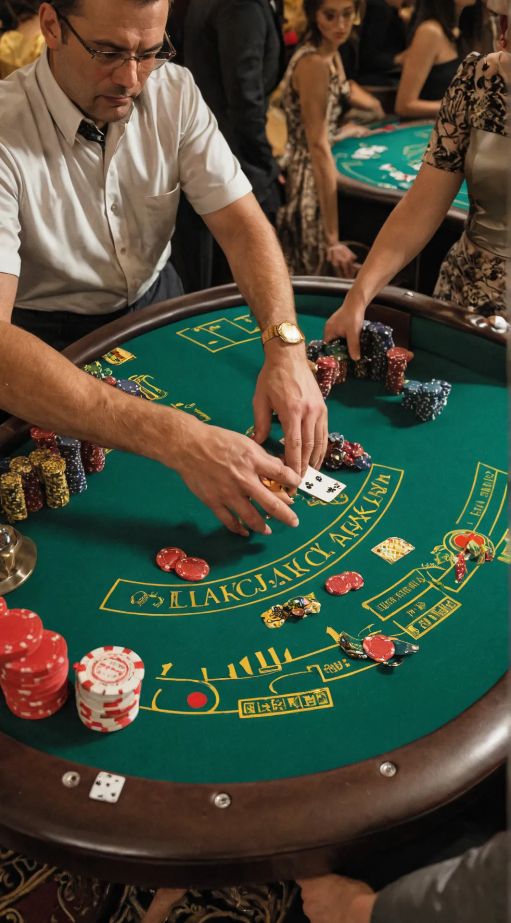 Talkie AI - Chat with Blackjack Table 