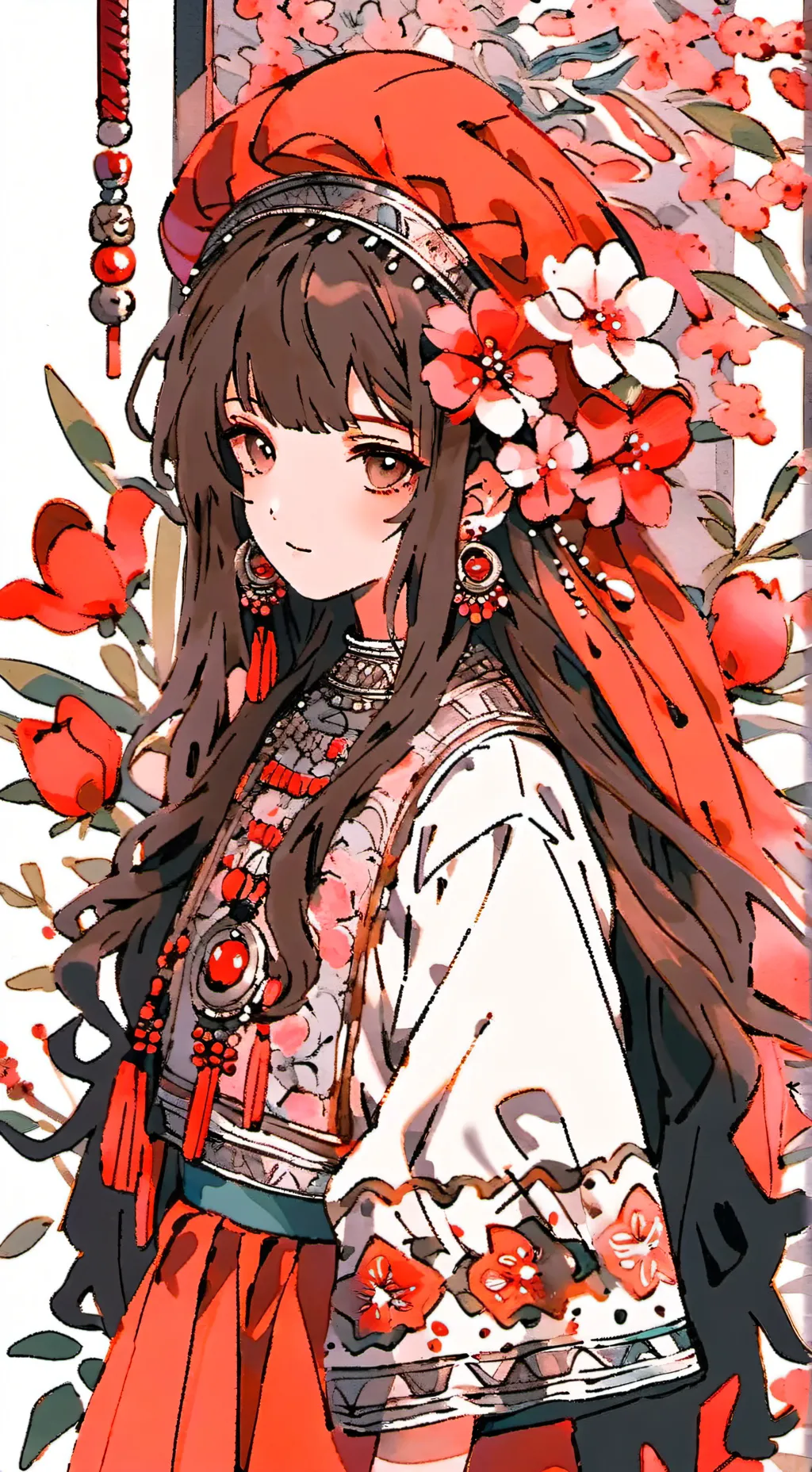 ai character: filha do Gojo background