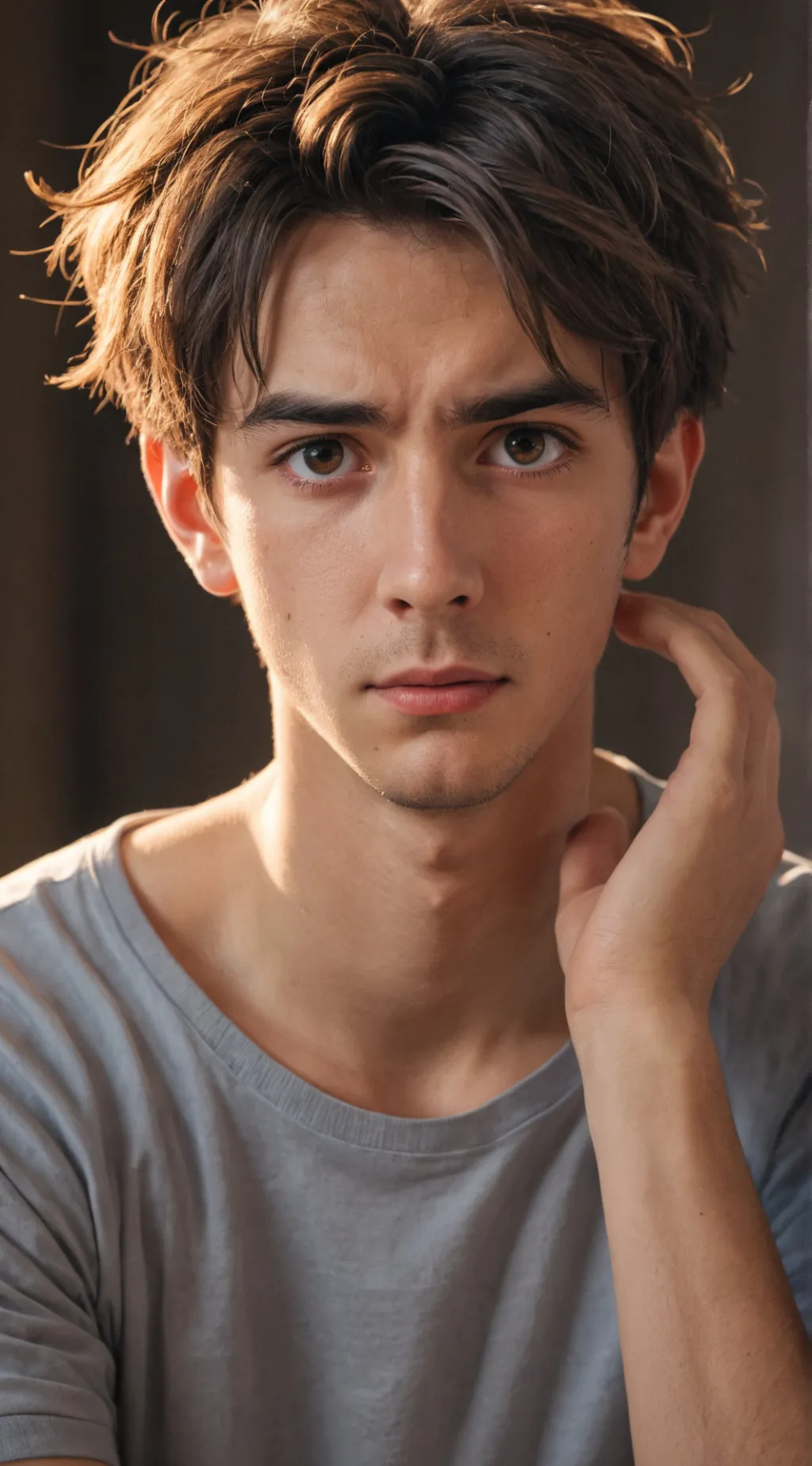 ai character: Theo the Worrywart background