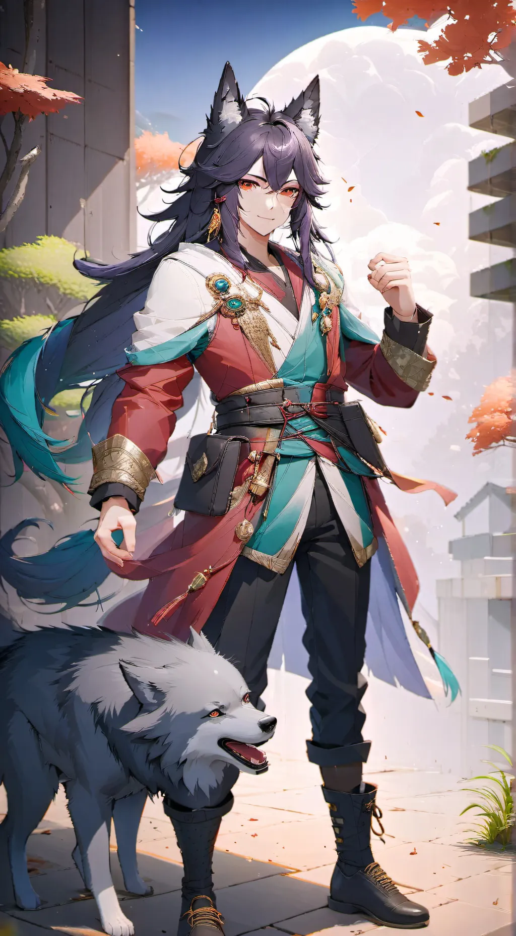 ai character: Lucas background