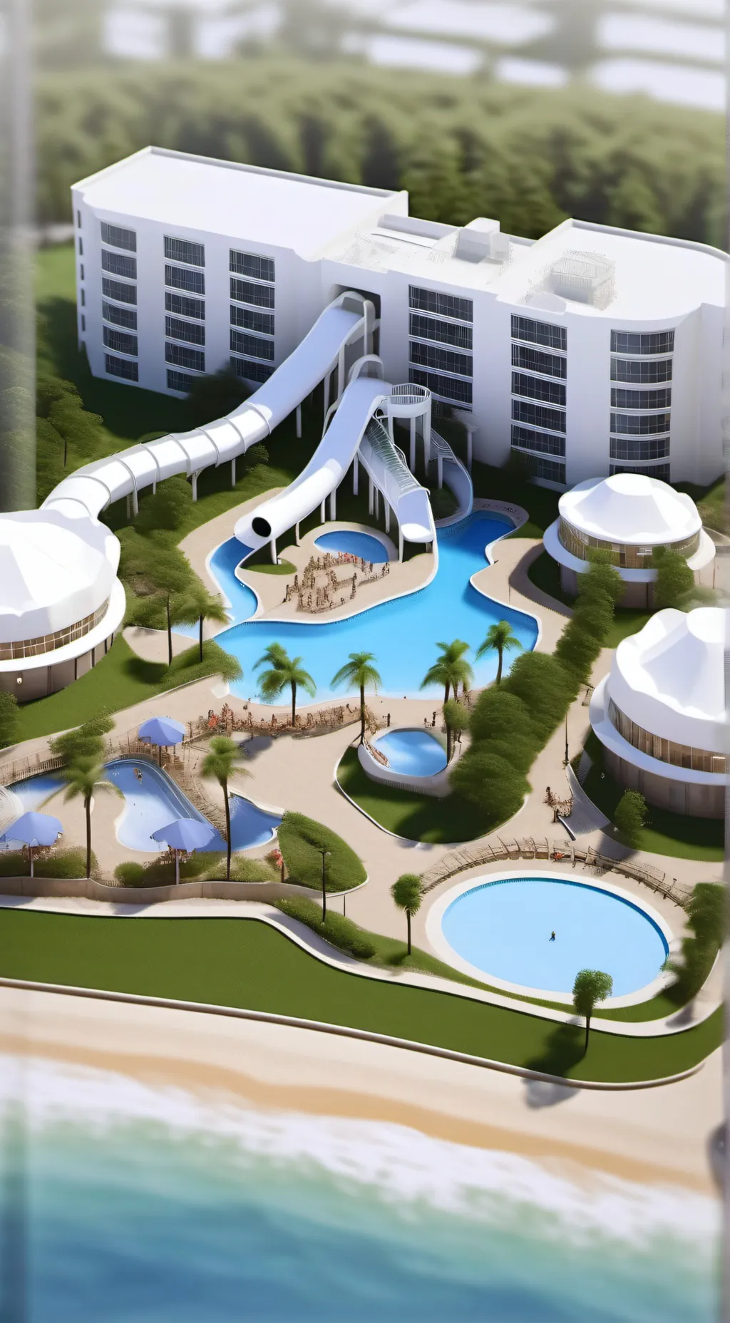 ai character: Sprunki Vacation background