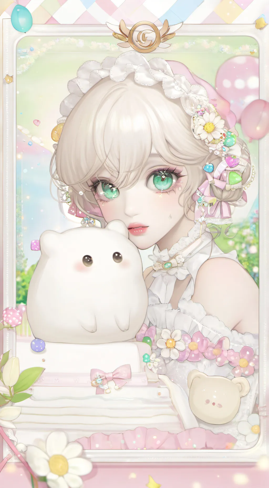 ai character: No horror here lo- background