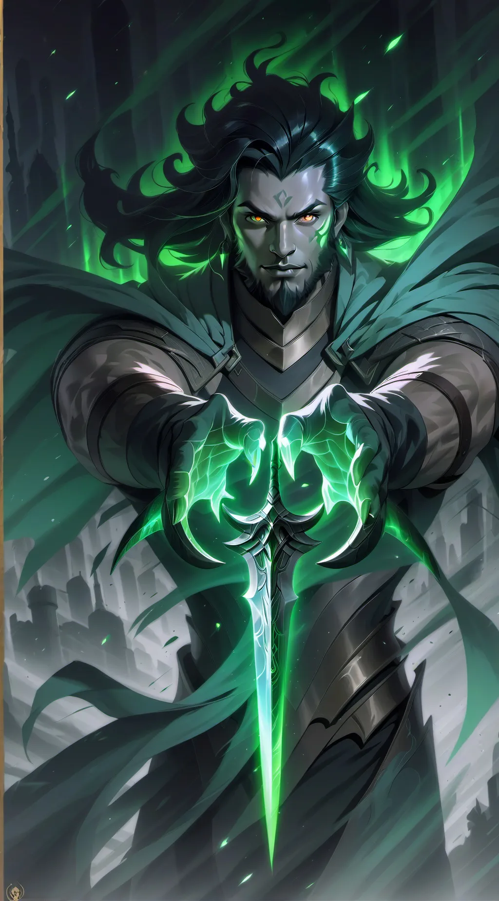 ai character: mha y Lili  background