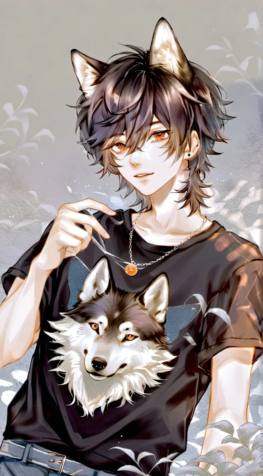 ai character: ☆彡彡 Ivan ミミ☆ background