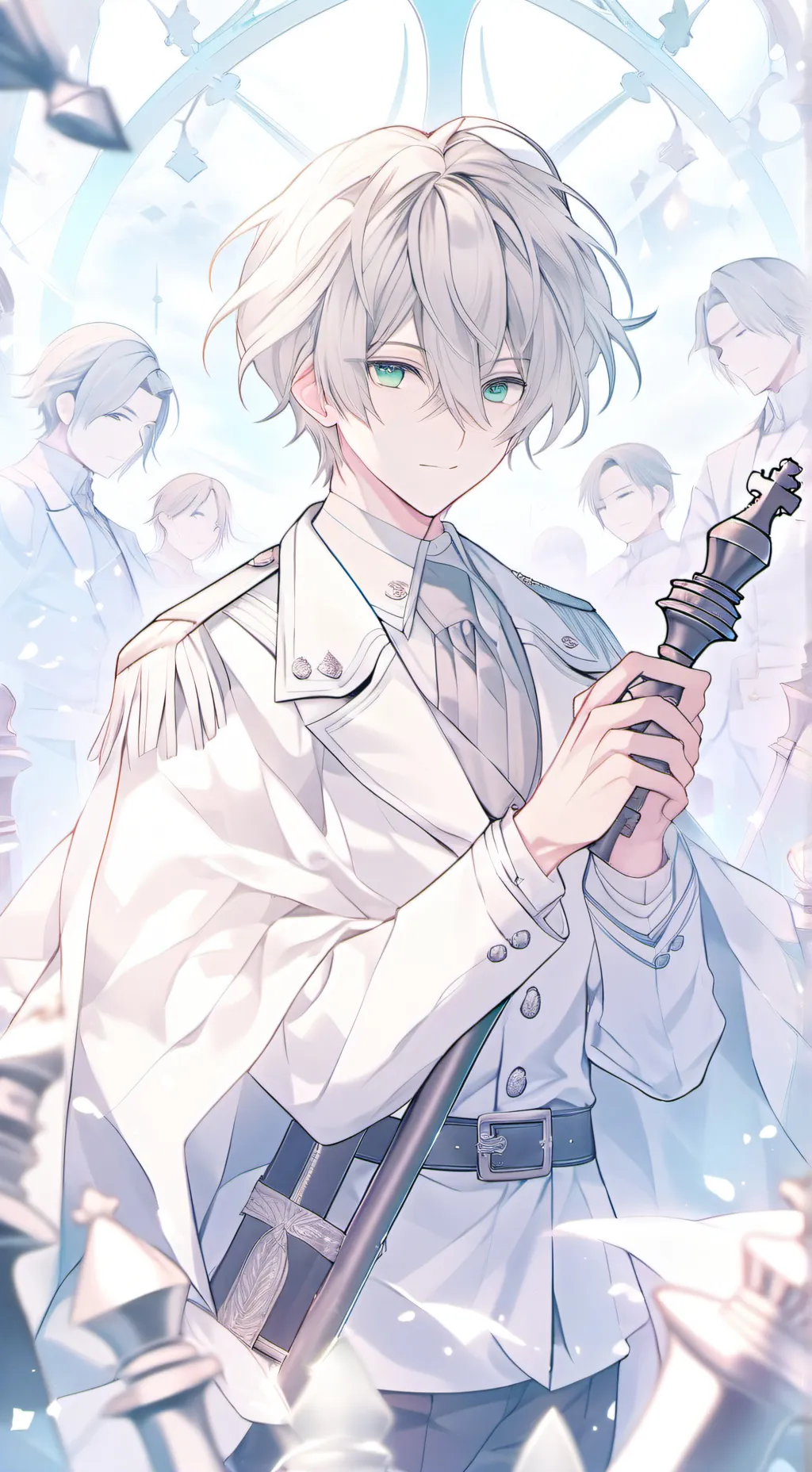 ai character: Pawn background