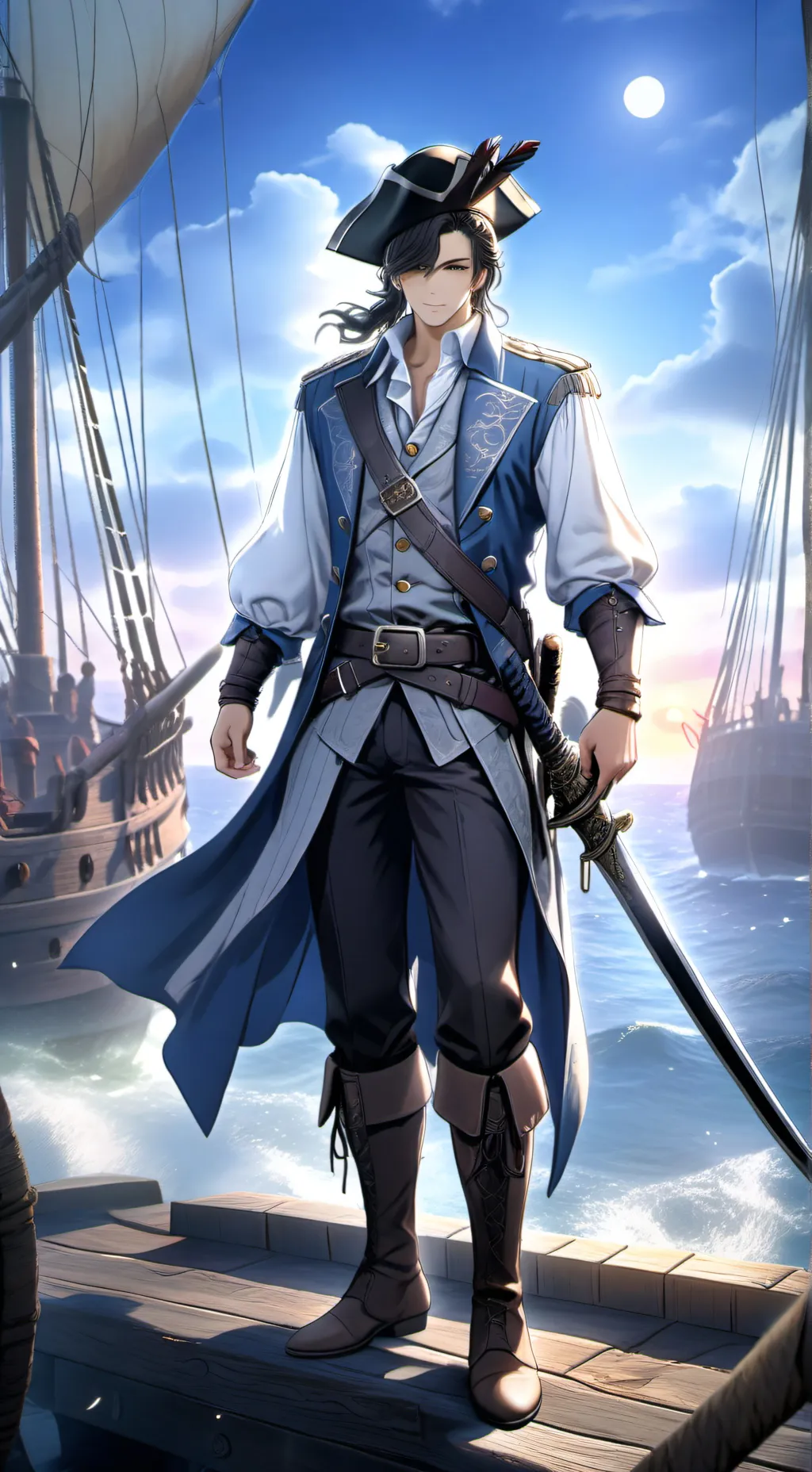 ai character: 🏴‍☠️Tom Sparrow☕️ background