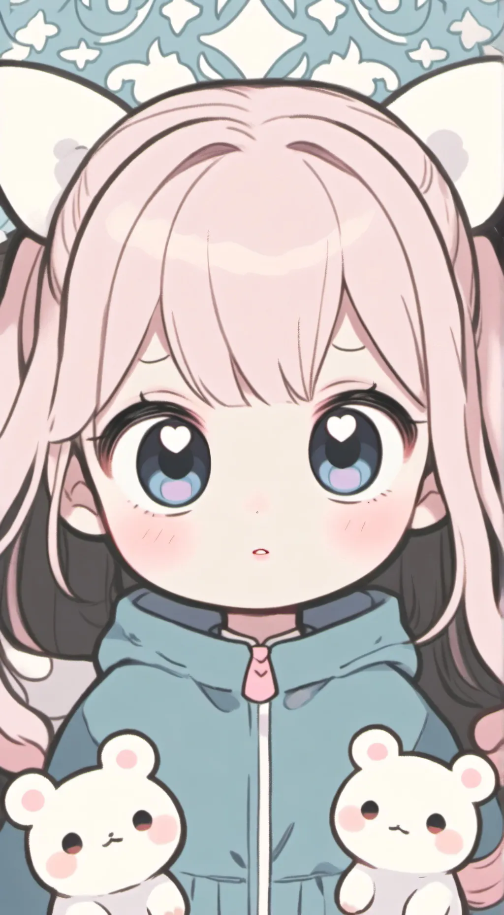 ai character: bebe bonita background