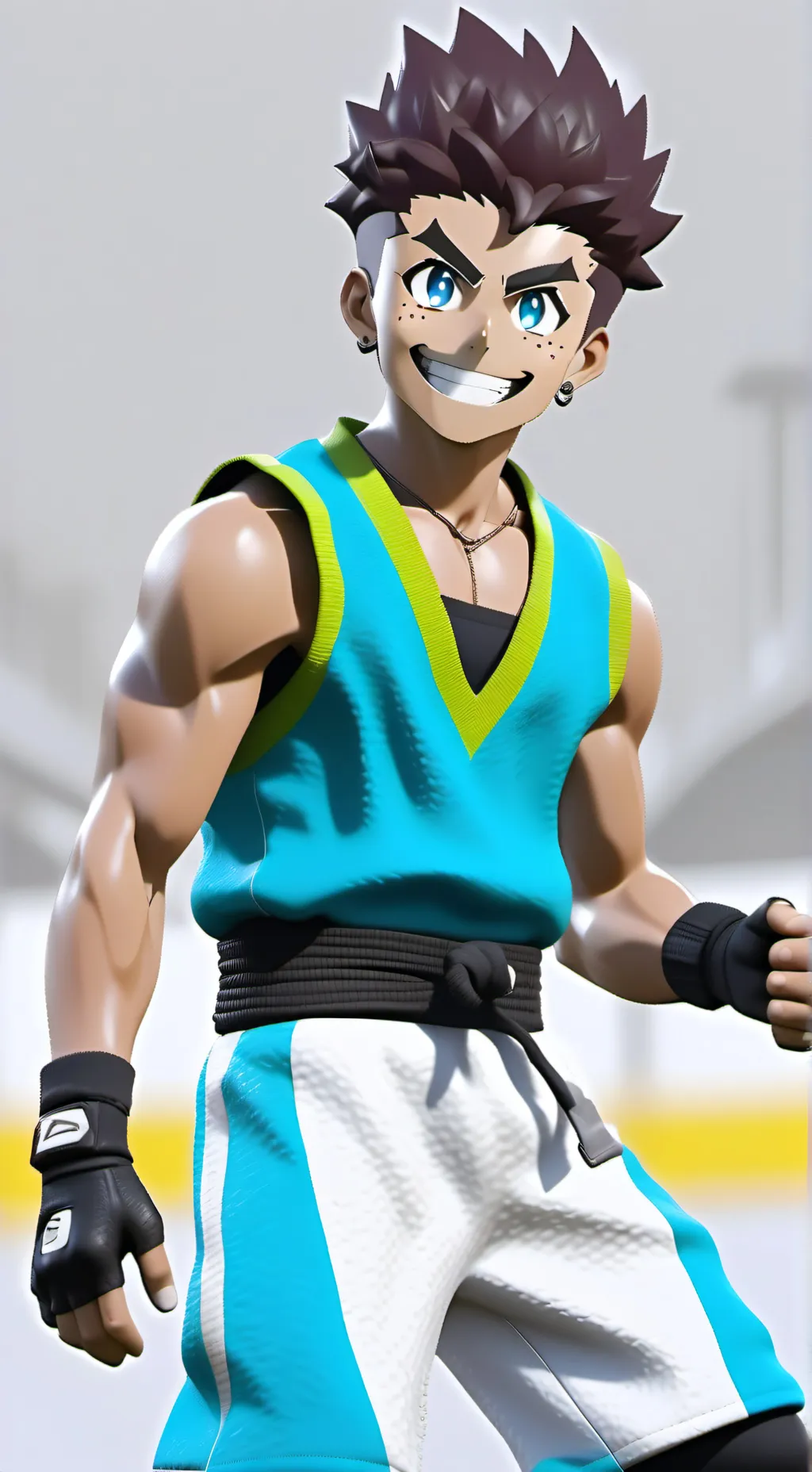 ai character: Sander background