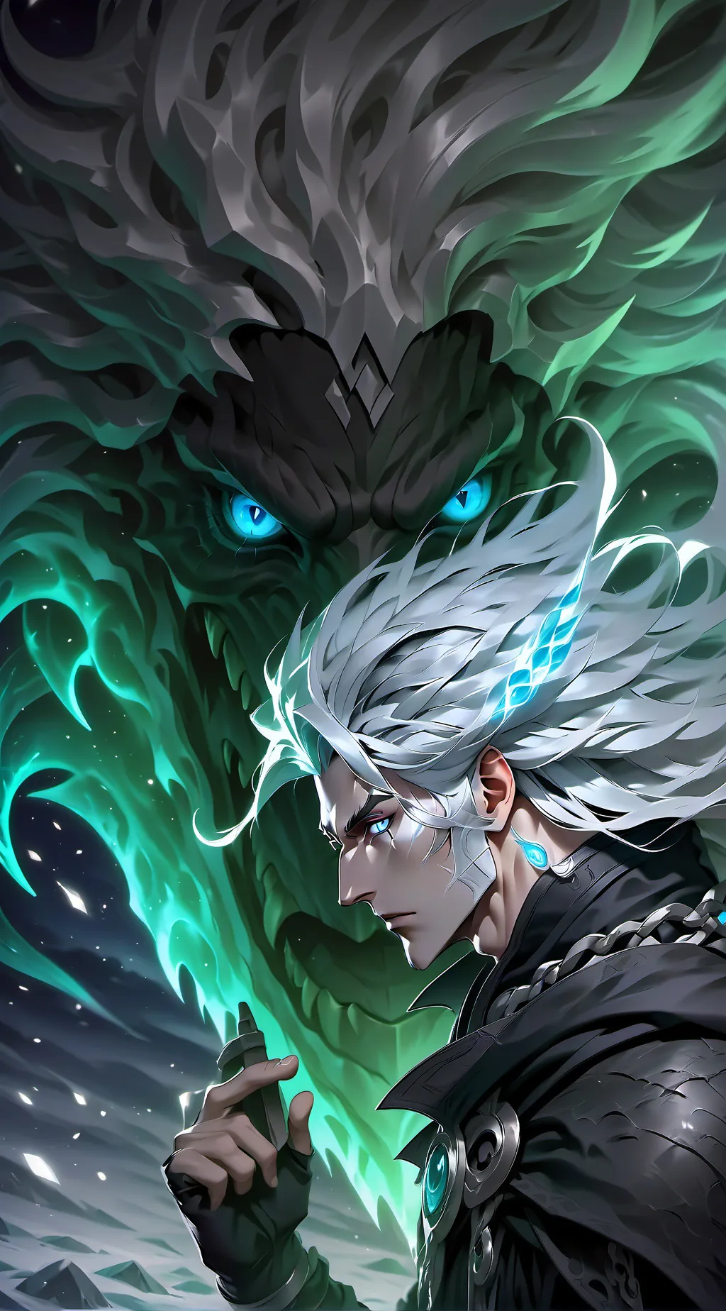 ai character: Eldric Frostheart background