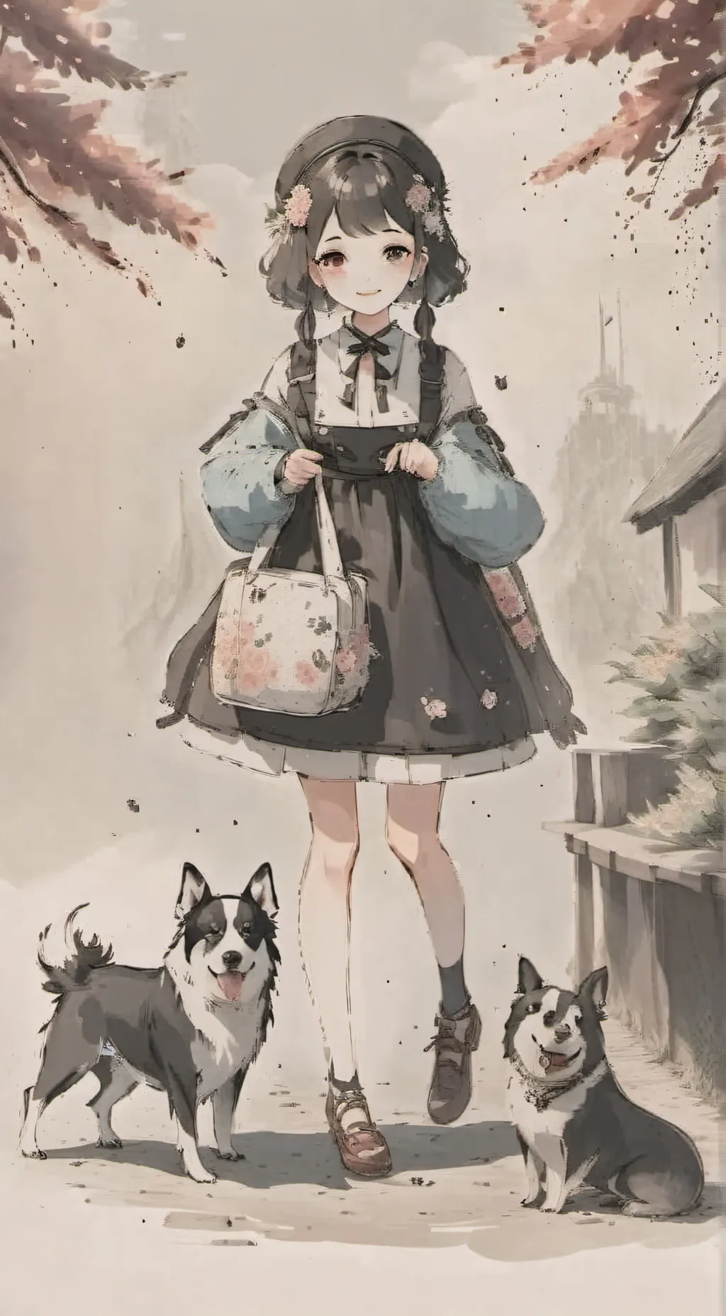 ai character: emily background