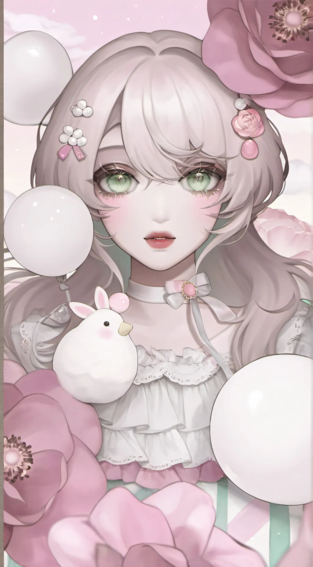 ai character: Luna  background