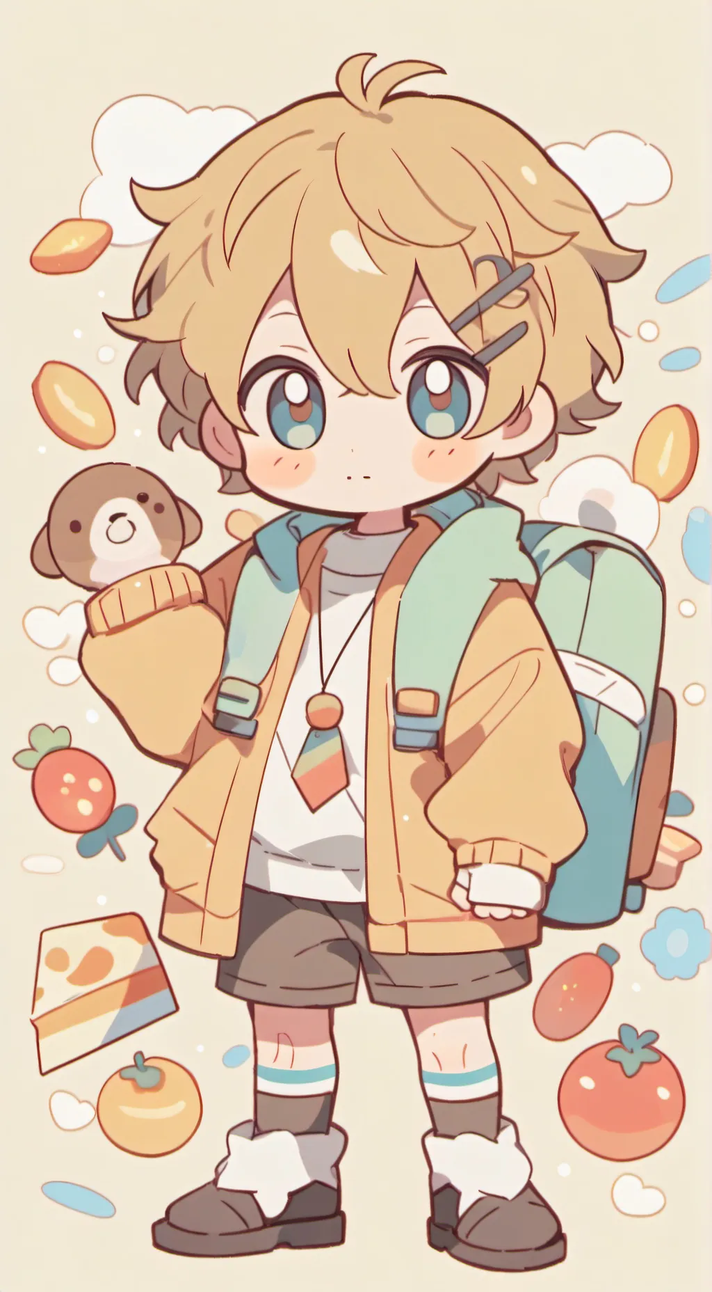 ai character: chico del mall background