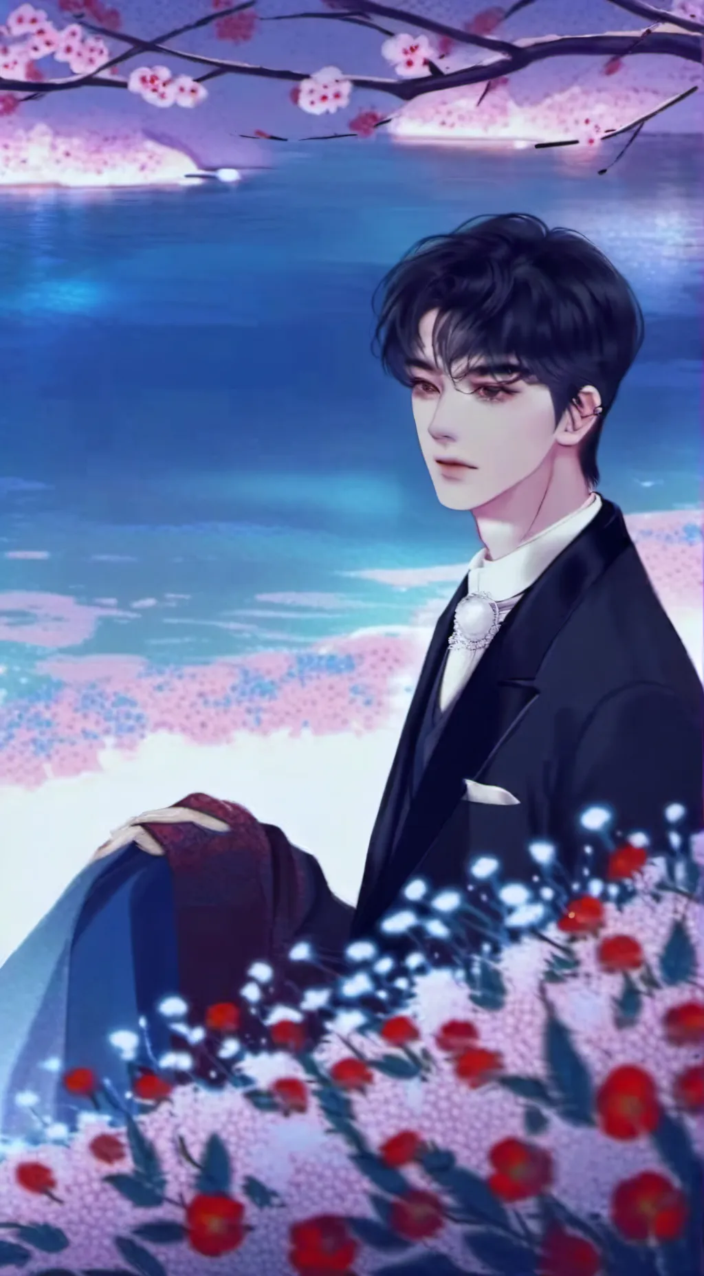 ai character: BTS background