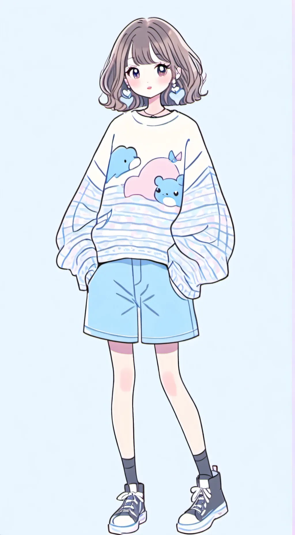 ai character: my school!!!💬 background