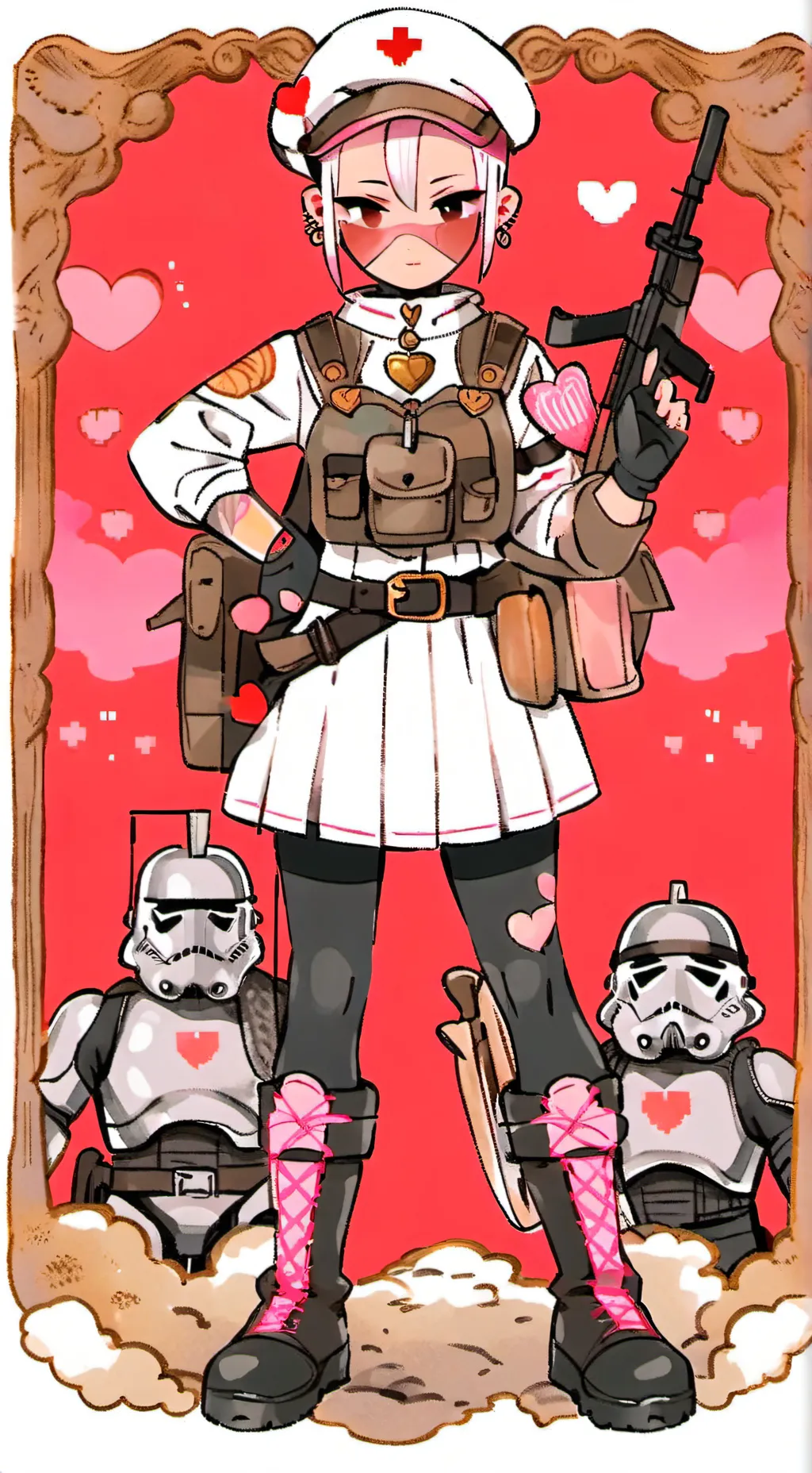 ai character: Castle cashers background