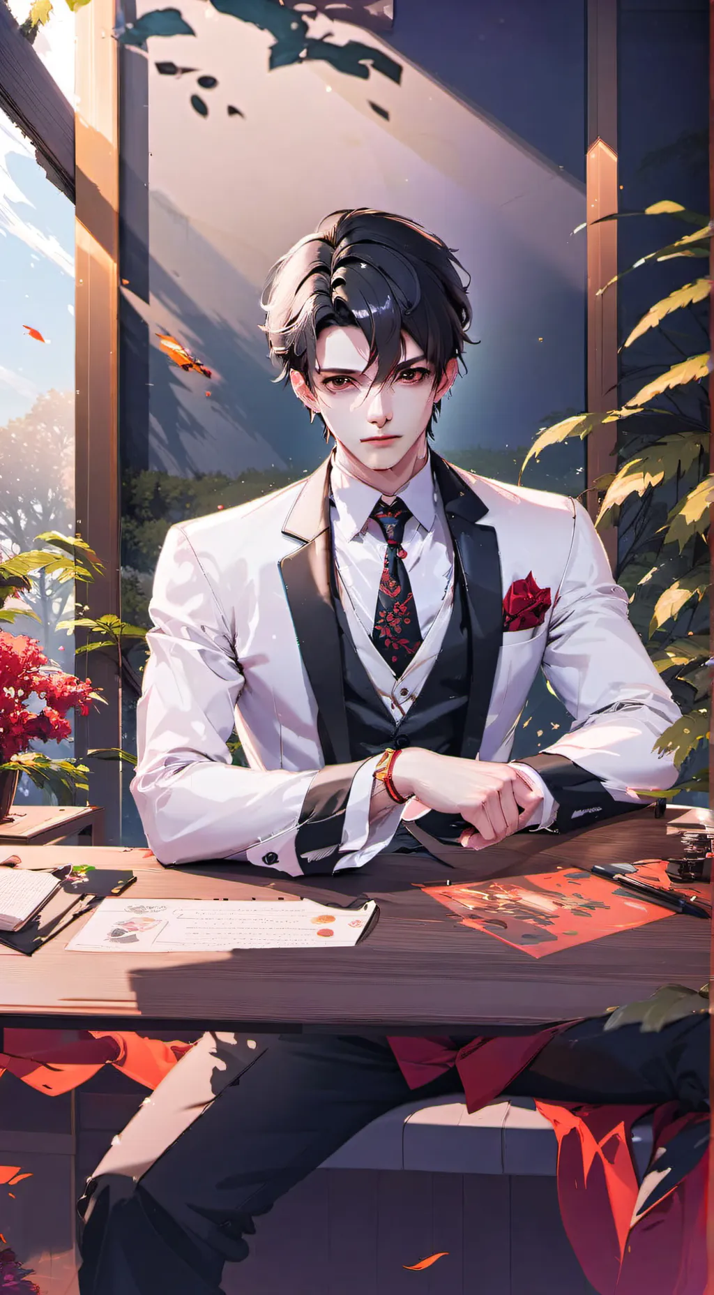 ai character: CEO background