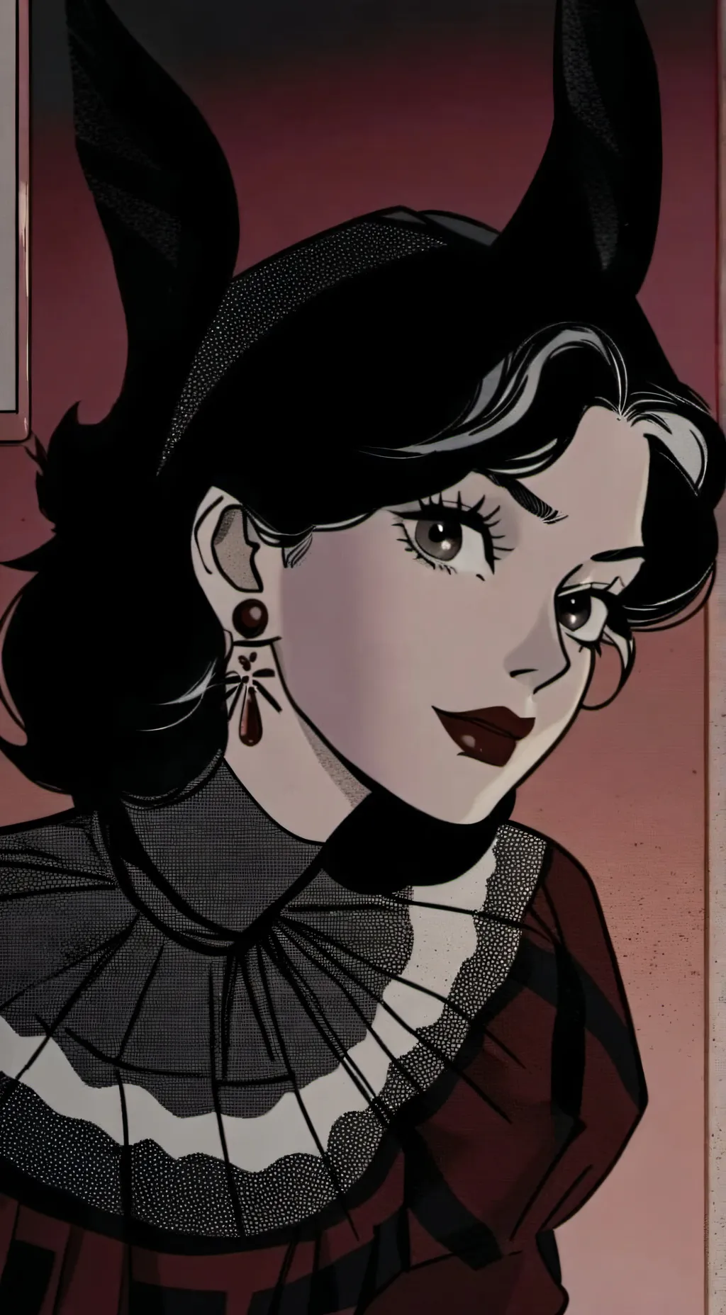 ai character: Ellen  background