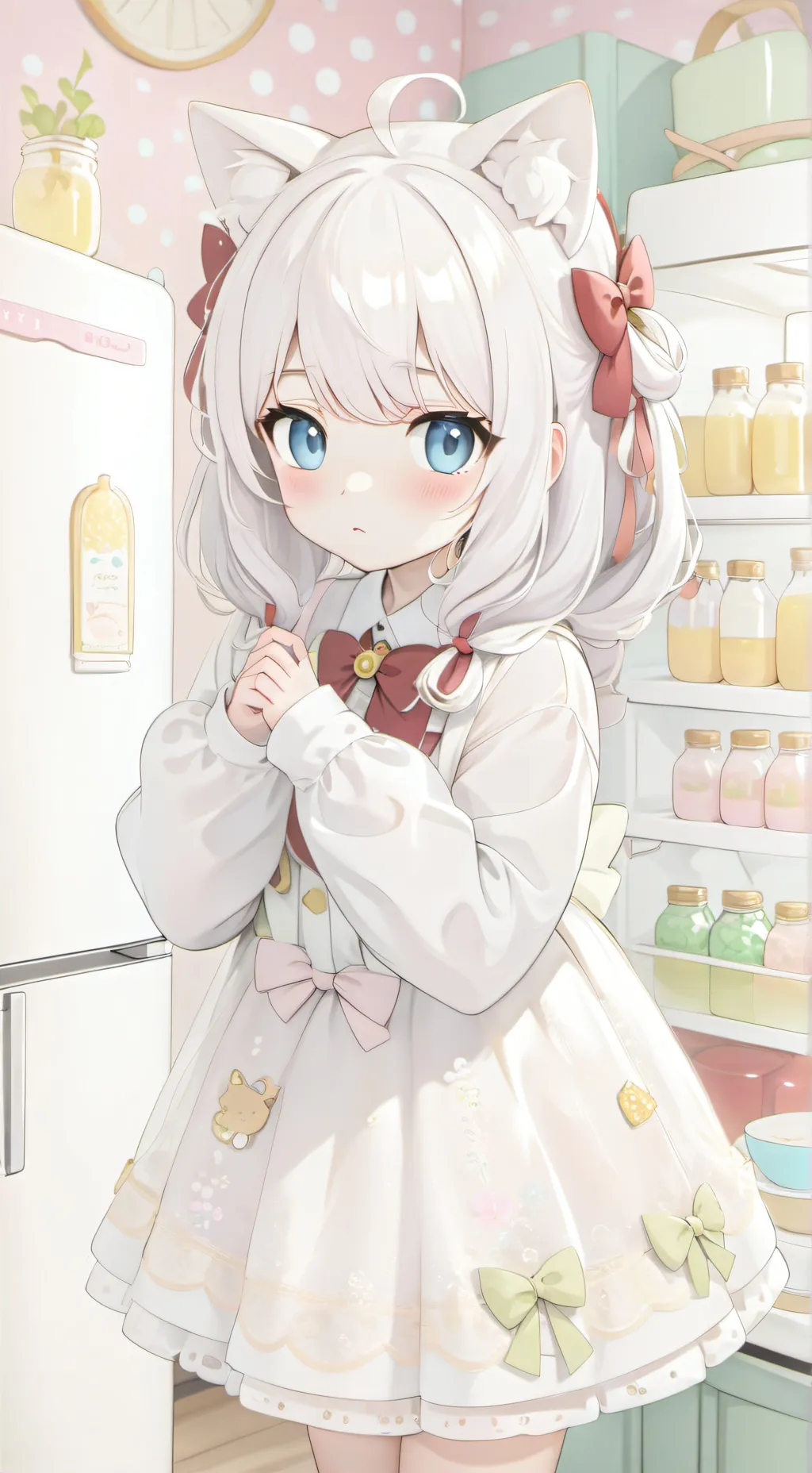 ai character: Little sis background