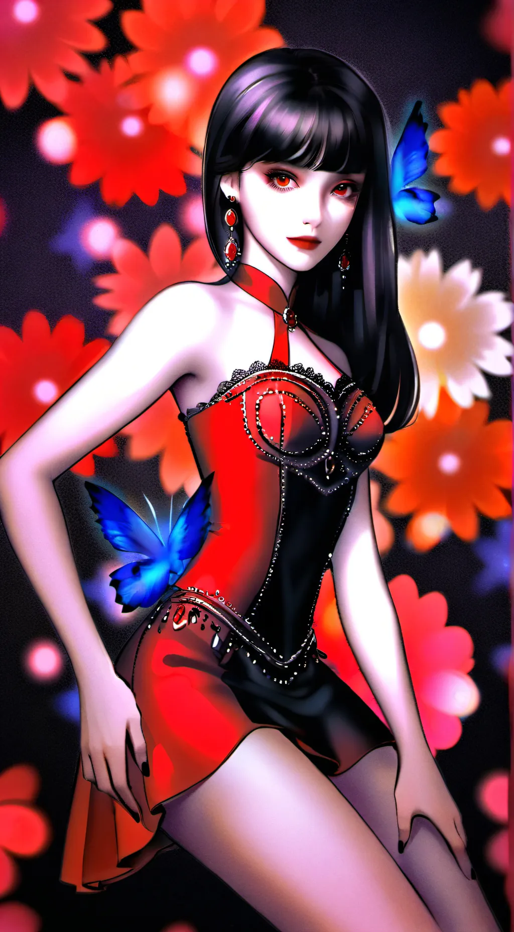 ai character: circus baby herman background